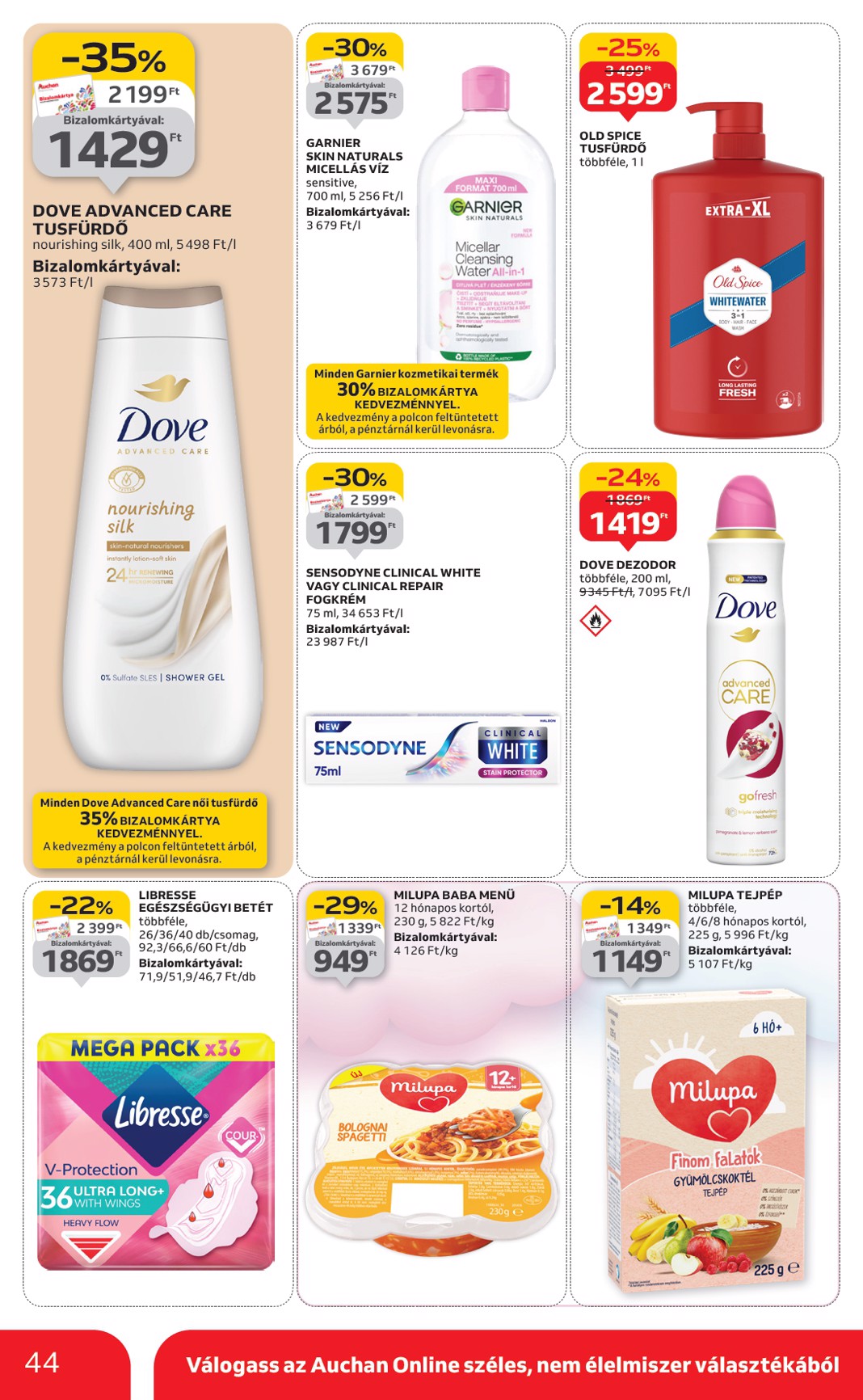 auchan - Auchan Hipermarket akciós újság, érvényes 10.09. - 10.15. - page: 44