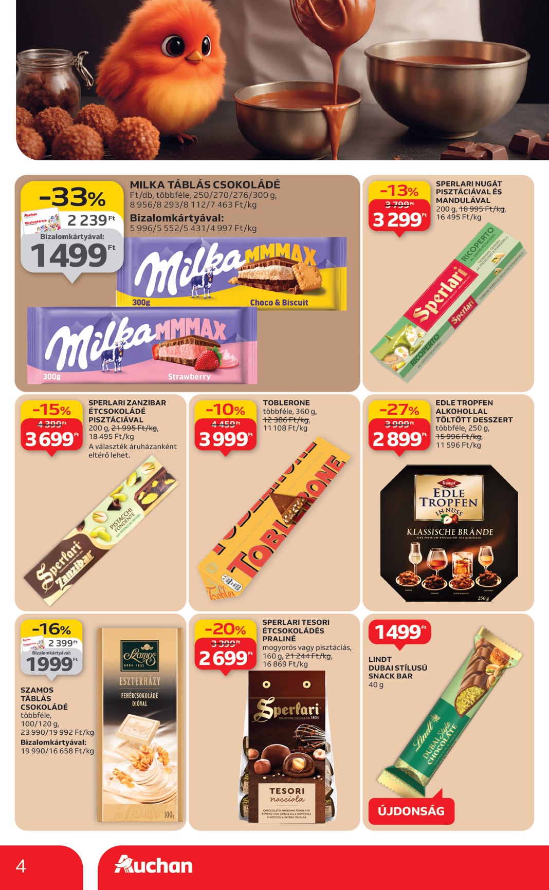 auchan - Auchan Hipermarket akciós újság, érvényes 10.09. - 10.15. - page: 4