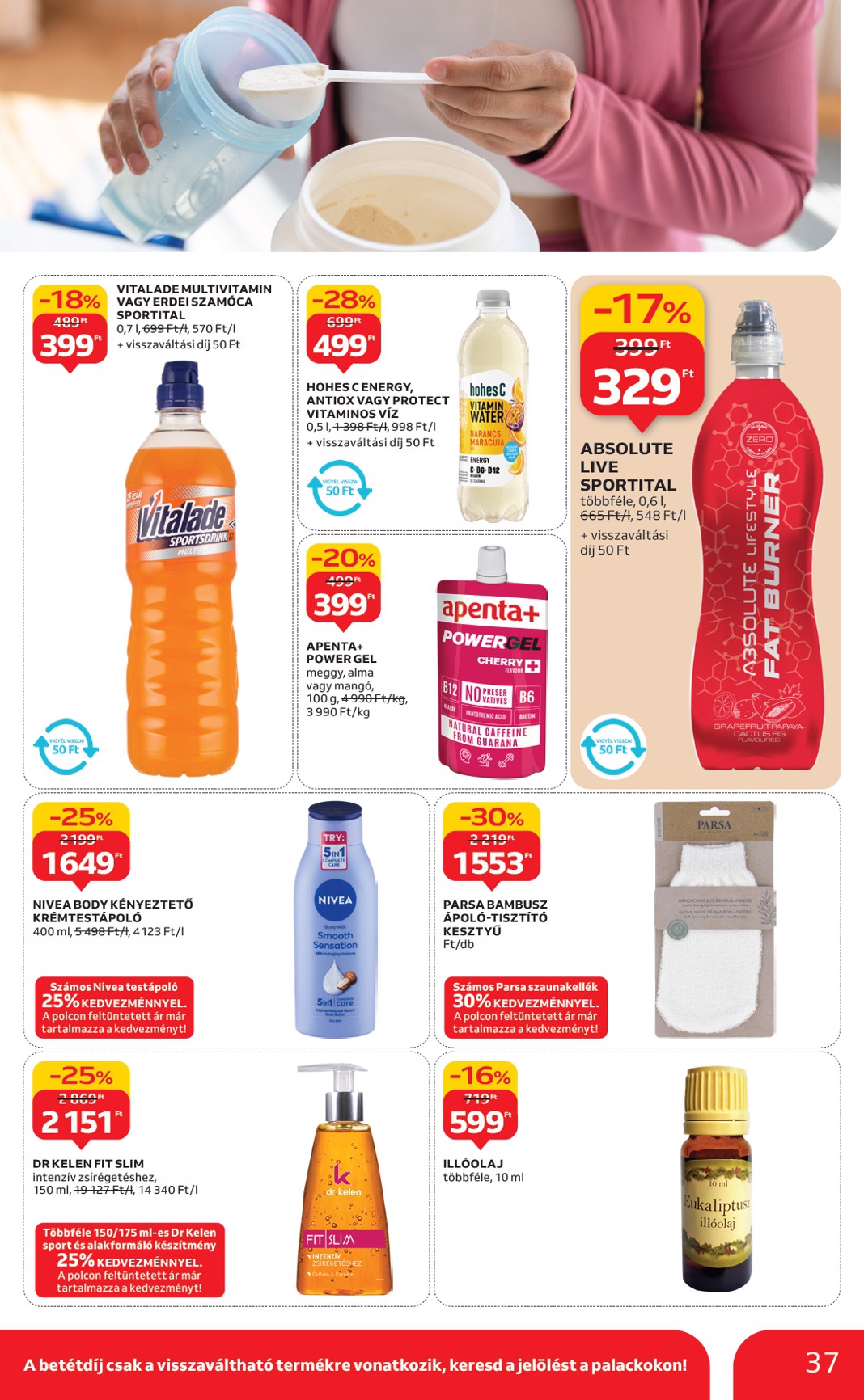 auchan - Auchan Hipermarket akciós újság, érvényes 10.09. - 10.15. - page: 37
