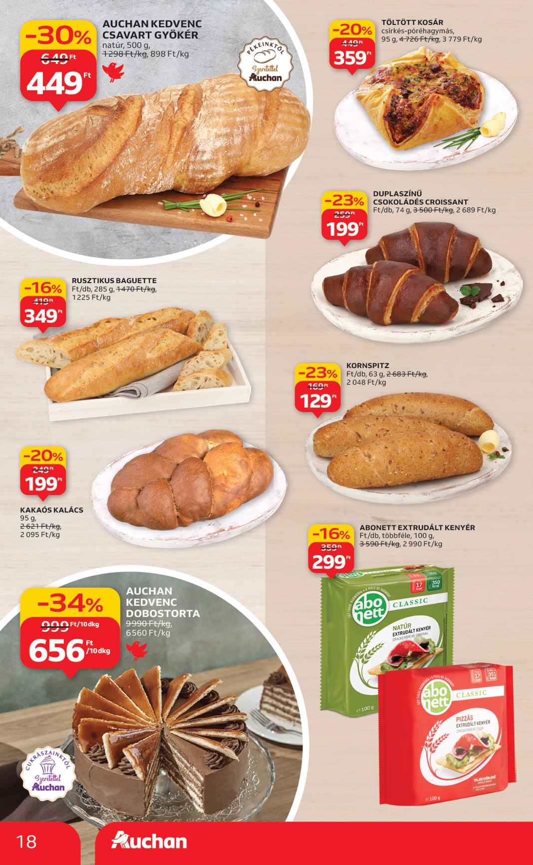 auchan - Auchan Hipermarket akciós újság, érvényes 10.09. - 10.15. - page: 18