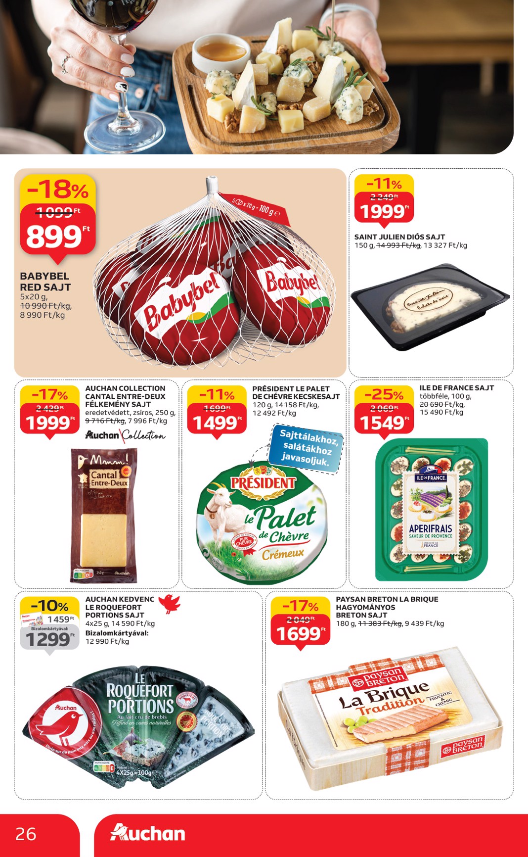 auchan - Auchan Hipermarket akciós újság, érvényes 10.09. - 10.15. - page: 26