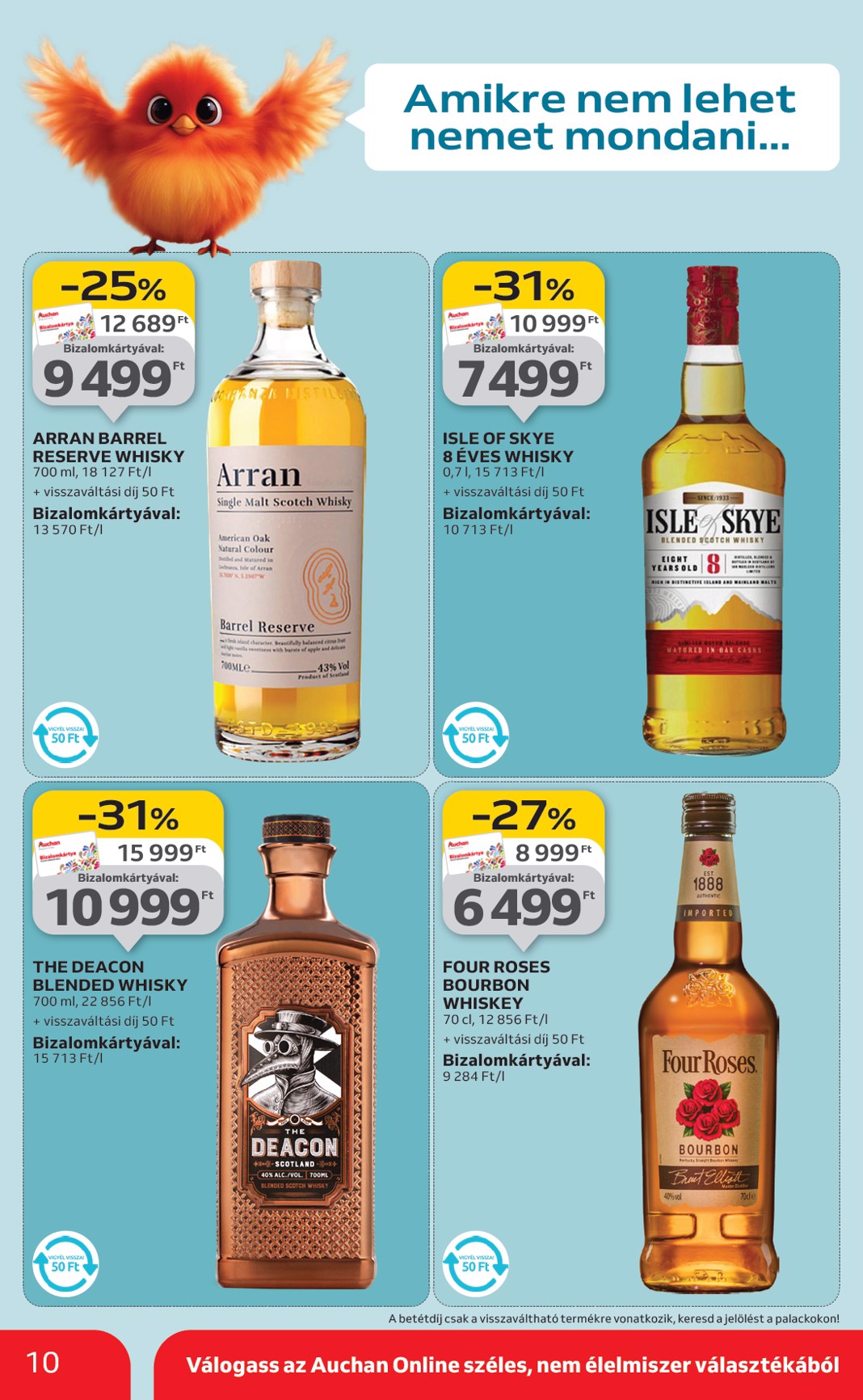 auchan - Auchan Hipermarket akciós újság, érvényes 10.09. - 10.15. - page: 10