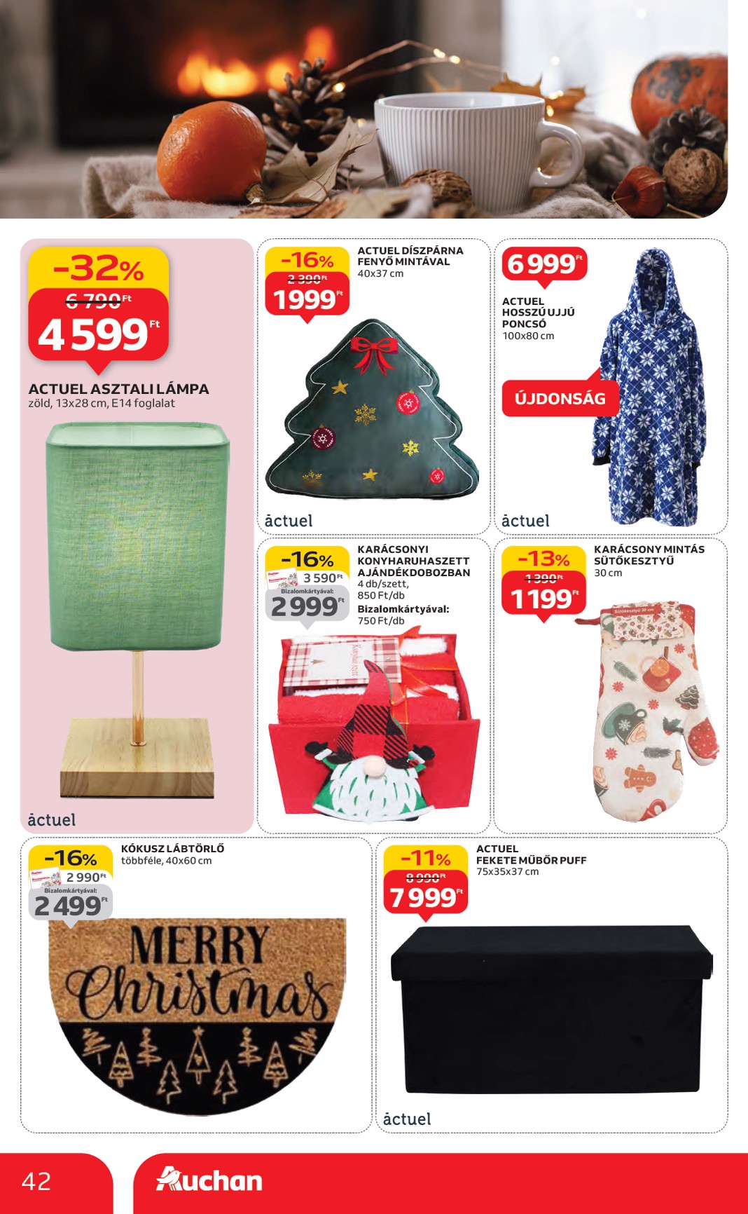 auchan - Auchan Hipermarket akciós újság, érvényes 10.16. - 10.22. - page: 42 auchan - Auchan Hipermarket akciós újság, érvényes 10.16. - 10.22. - page: 42