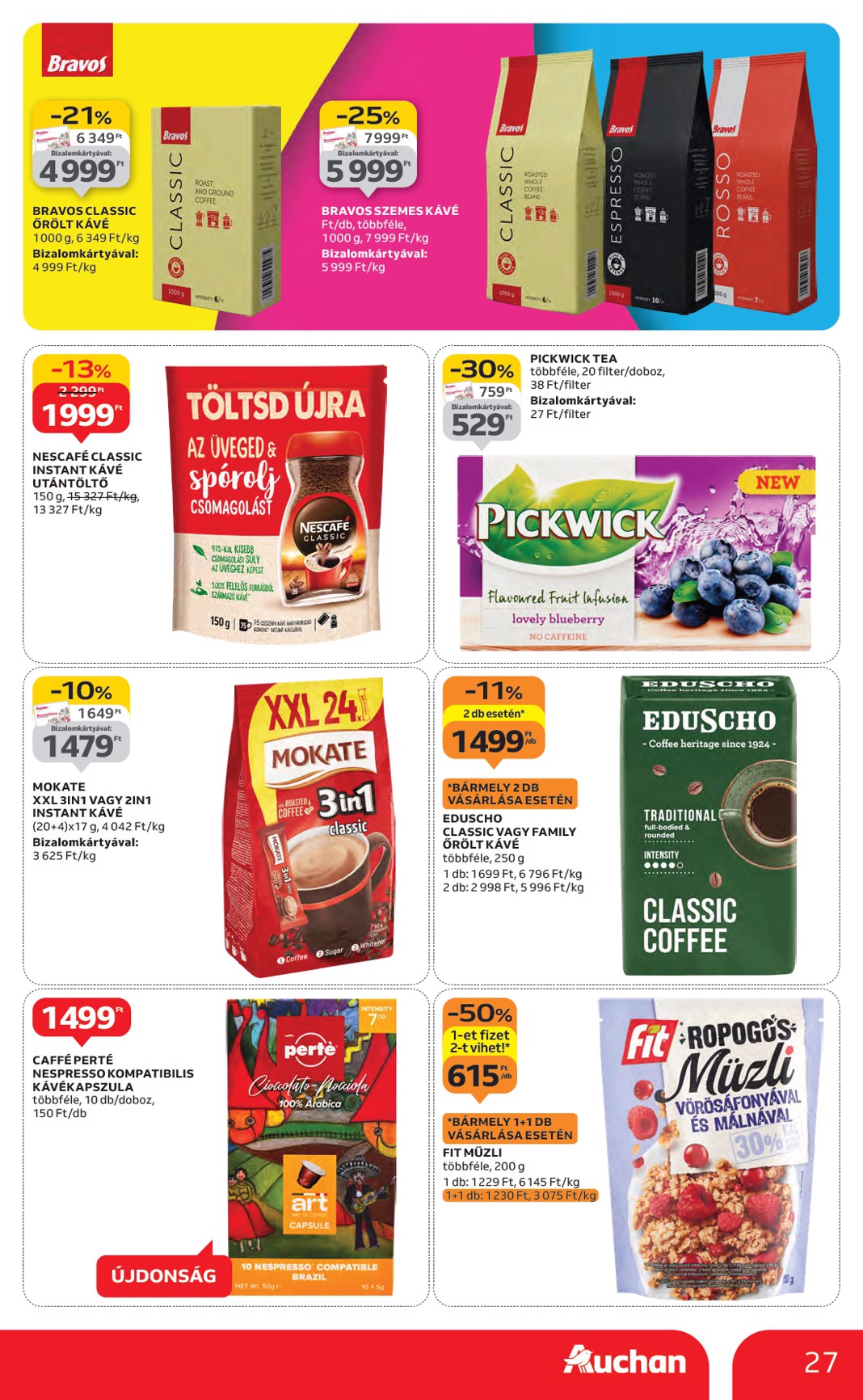 auchan - Auchan Hipermarket akciós újság, érvényes 10.16. - 10.22. - page: 27 auchan - Auchan Hipermarket akciós újság, érvényes 10.16. - 10.22. - page: 27