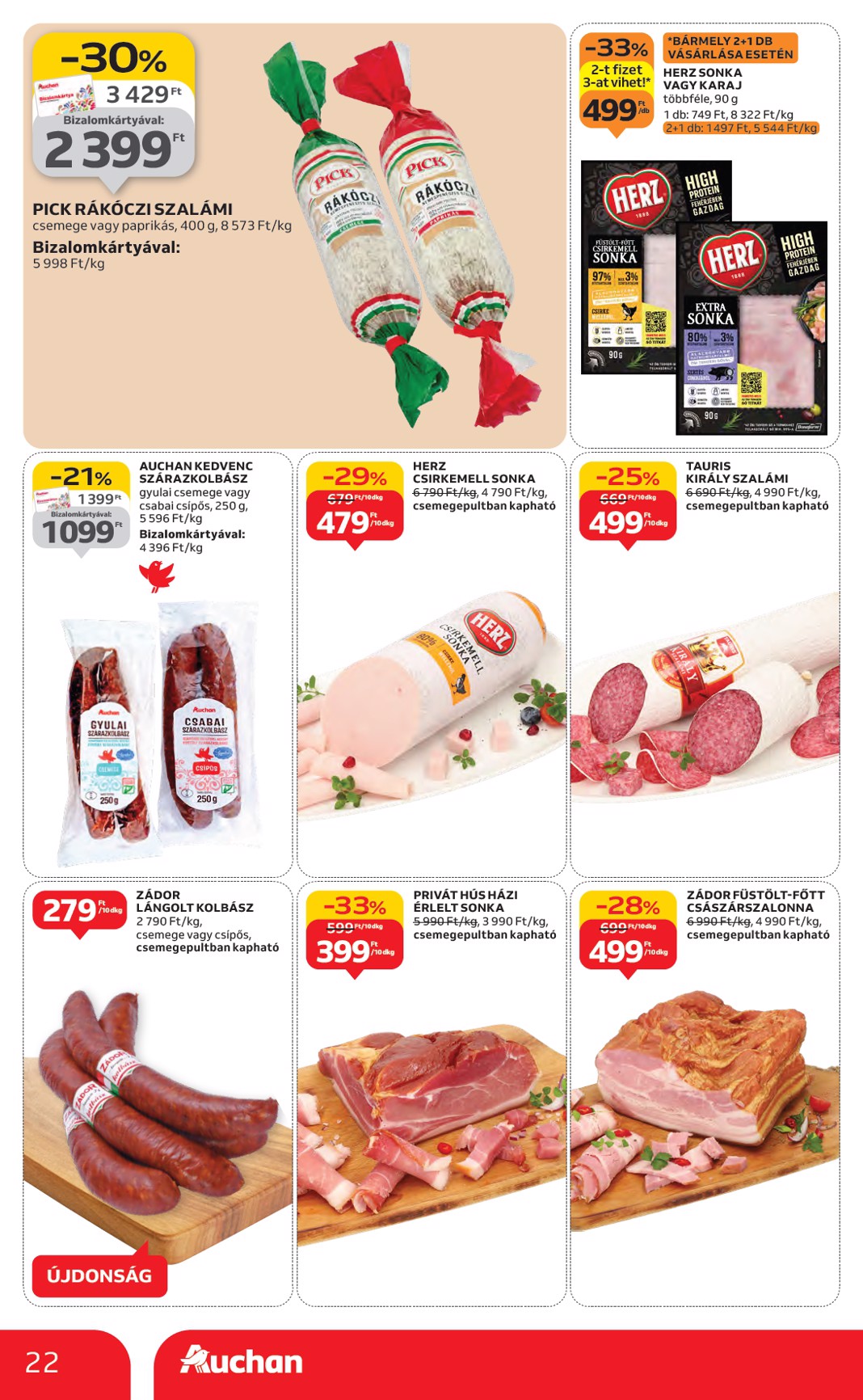 auchan - Auchan Hipermarket akciós újság, érvényes 10.16. - 10.22. - page: 22 auchan - Auchan Hipermarket akciós újság, érvényes 10.16. - 10.22. - page: 22