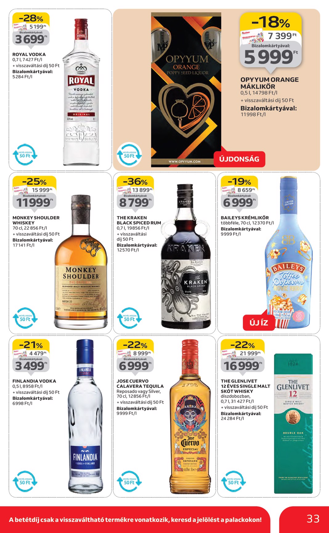 auchan - Auchan Hipermarket akciós újság, érvényes 10.16. - 10.22. - page: 33 auchan - Auchan Hipermarket akciós újság, érvényes 10.16. - 10.22. - page: 33
