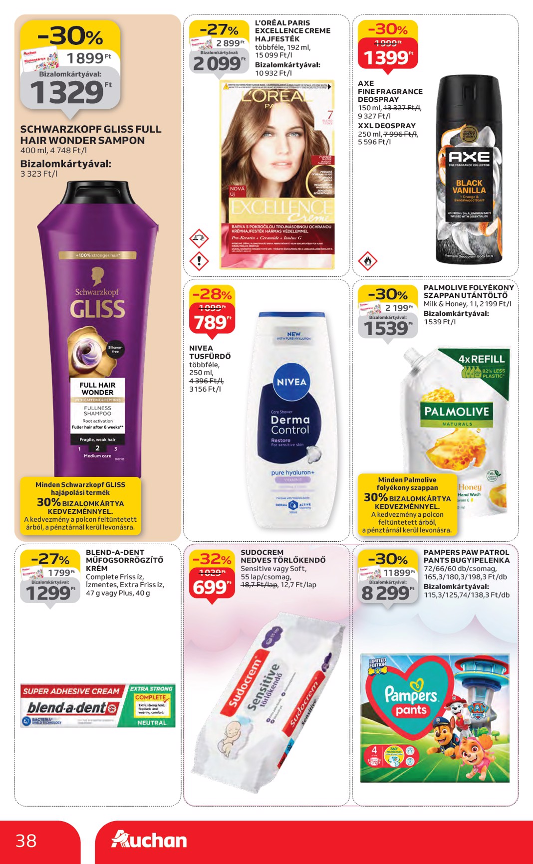 auchan - Auchan Hipermarket akciós újság, érvényes 10.16. - 10.22. - page: 38 auchan - Auchan Hipermarket akciós újság, érvényes 10.16. - 10.22. - page: 38