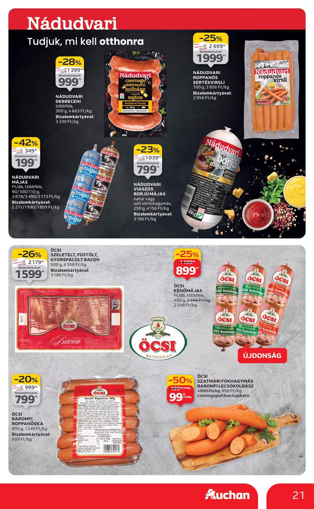 auchan - Auchan Hipermarket akciós újság, érvényes 10.16. - 10.22. - page: 21 auchan - Auchan Hipermarket akciós újság, érvényes 10.16. - 10.22. - page: 21