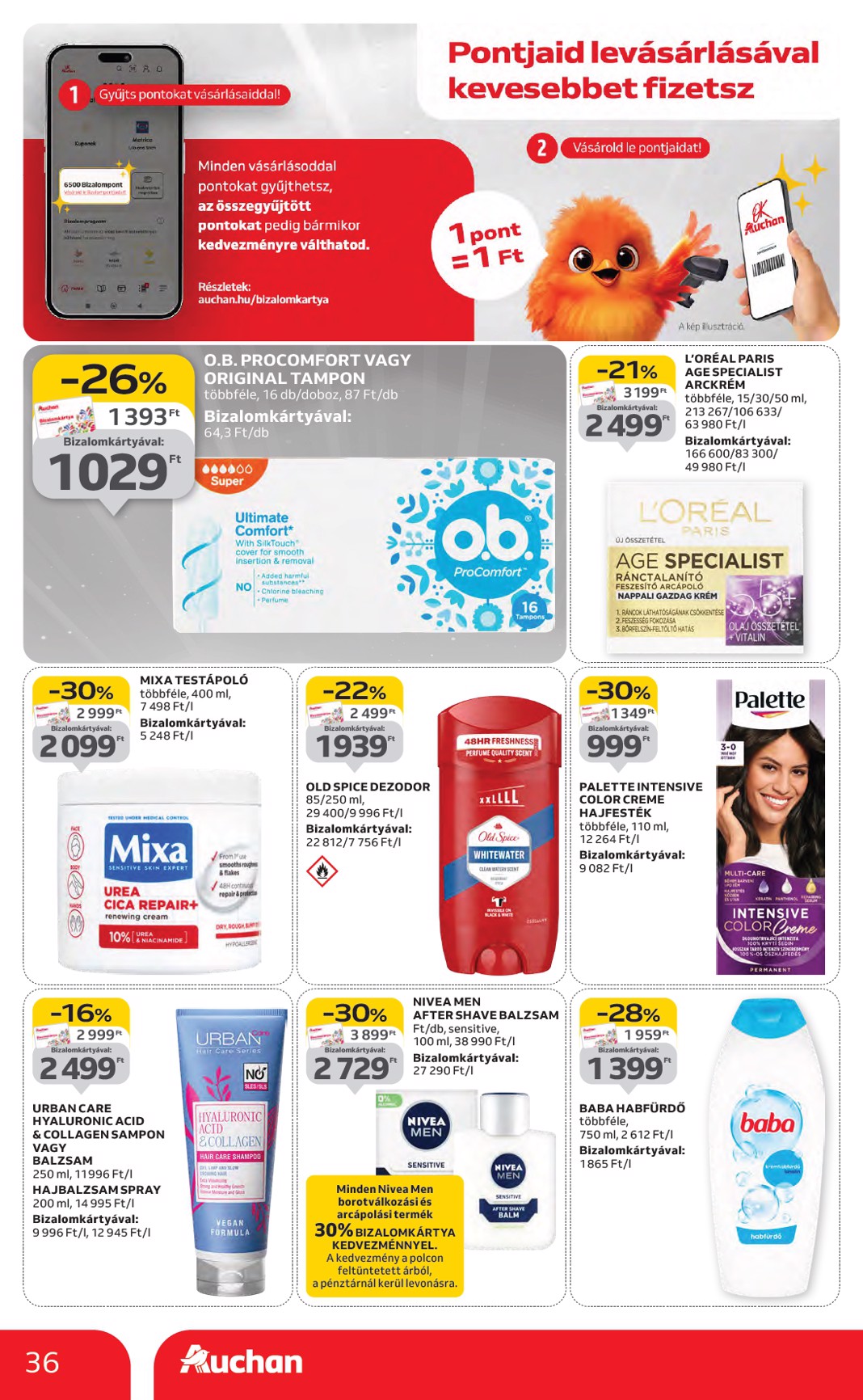 auchan - Auchan Hipermarket akciós újság, érvényes 10.16. - 10.22. - page: 36 auchan - Auchan Hipermarket akciós újság, érvényes 10.16. - 10.22. - page: 36
