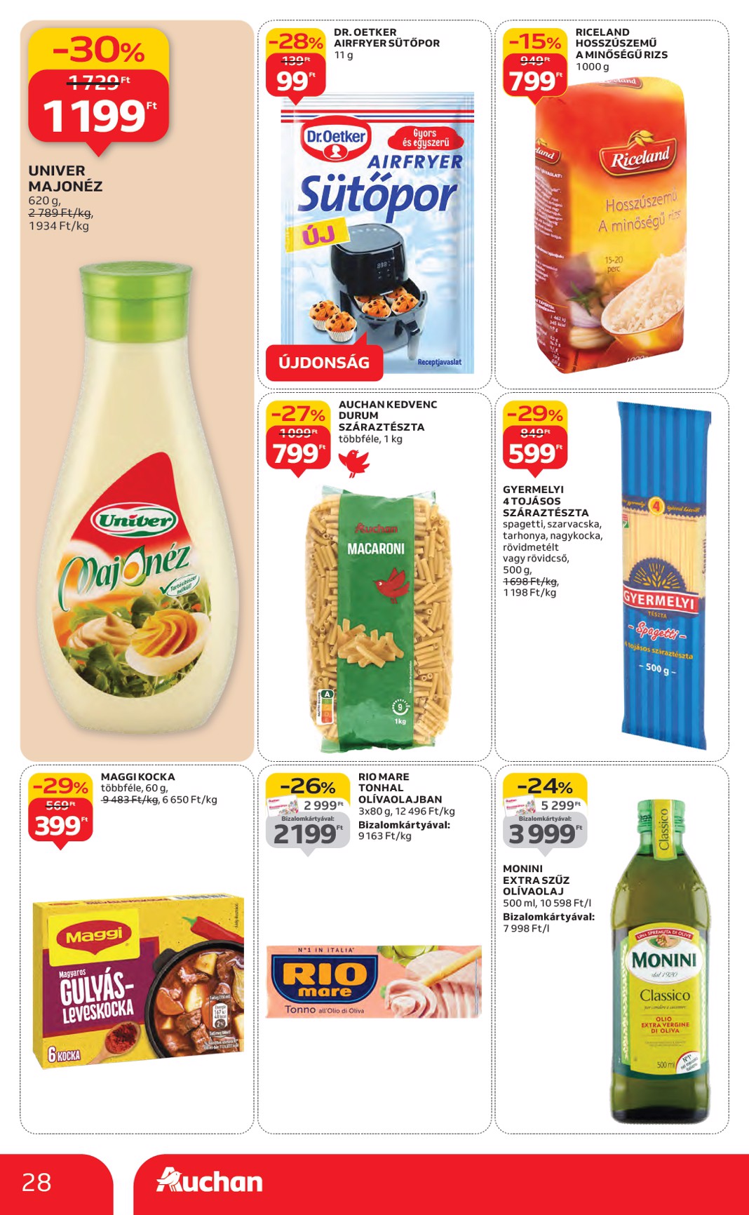 auchan - Auchan Hipermarket akciós újság, érvényes 10.16. - 10.22. - page: 28 auchan - Auchan Hipermarket akciós újság, érvényes 10.16. - 10.22. - page: 28