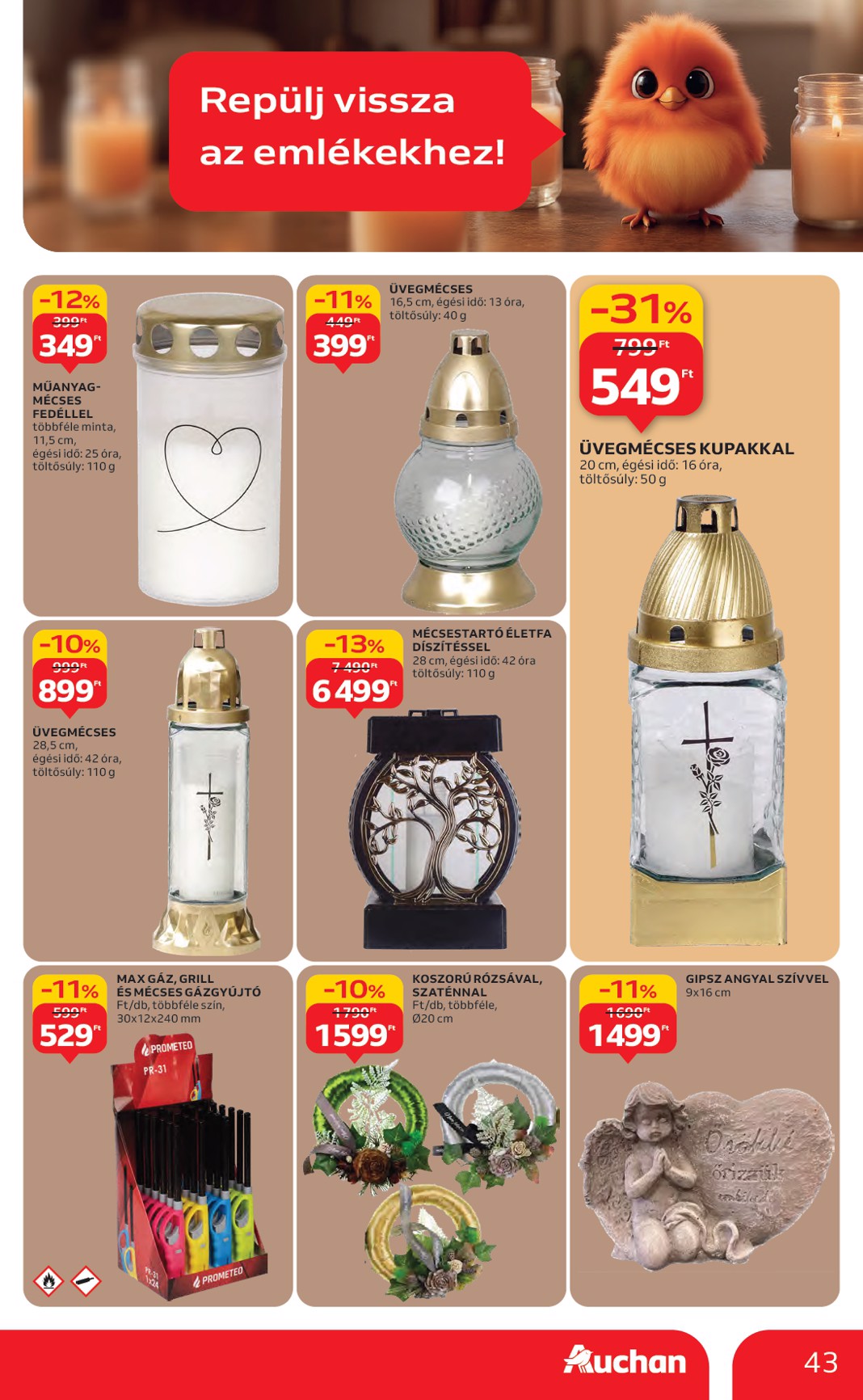auchan - Auchan Hipermarket akciós újság, érvényes 10.16. - 10.22. - page: 43 auchan - Auchan Hipermarket akciós újság, érvényes 10.16. - 10.22. - page: 43
