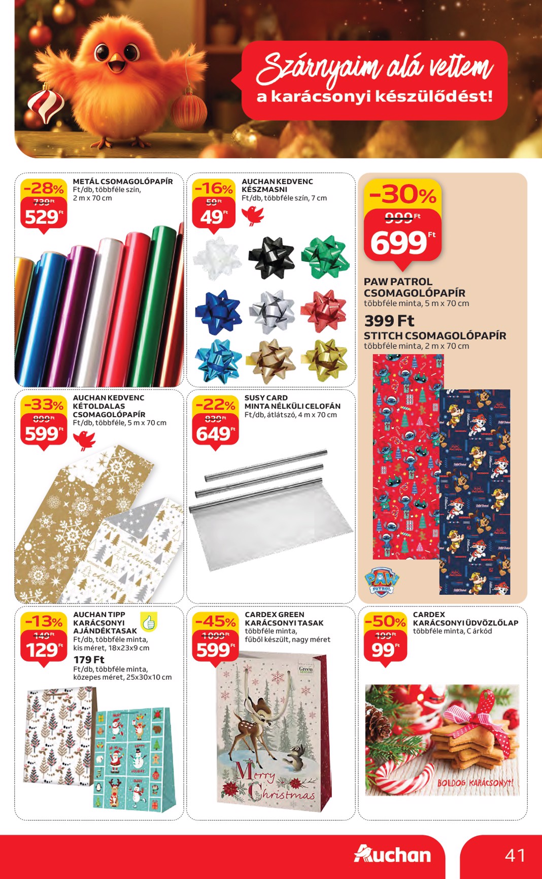 auchan - Auchan Hipermarket akciós újság, érvényes 10.16. - 10.22. - page: 41 auchan - Auchan Hipermarket akciós újság, érvényes 10.16. - 10.22. - page: 41
