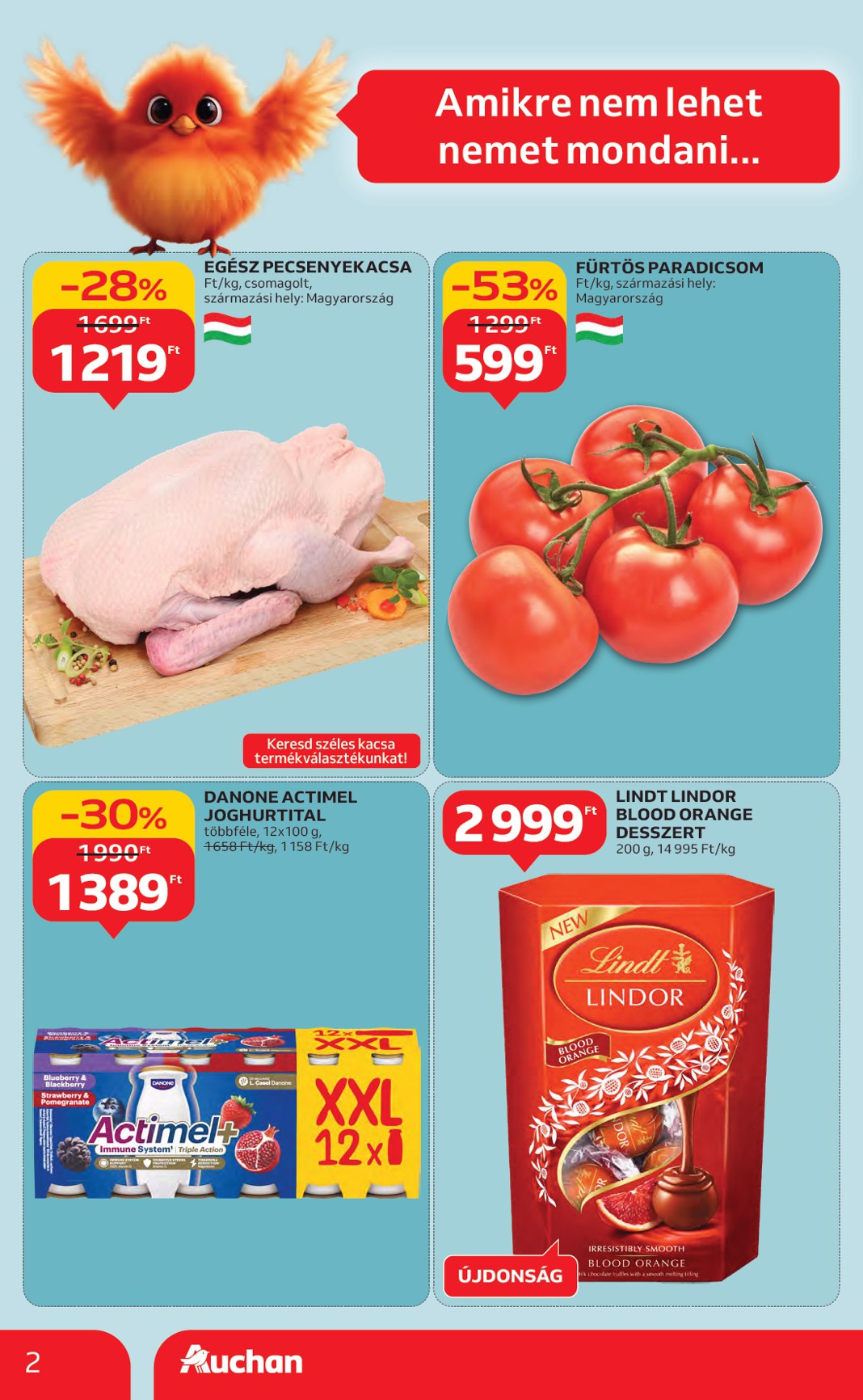 auchan - Auchan Hipermarket akciós újság, érvényes 10.16. - 10.22. - page: 2 auchan - Auchan Hipermarket akciós újság, érvényes 10.16. - 10.22. - page: 2