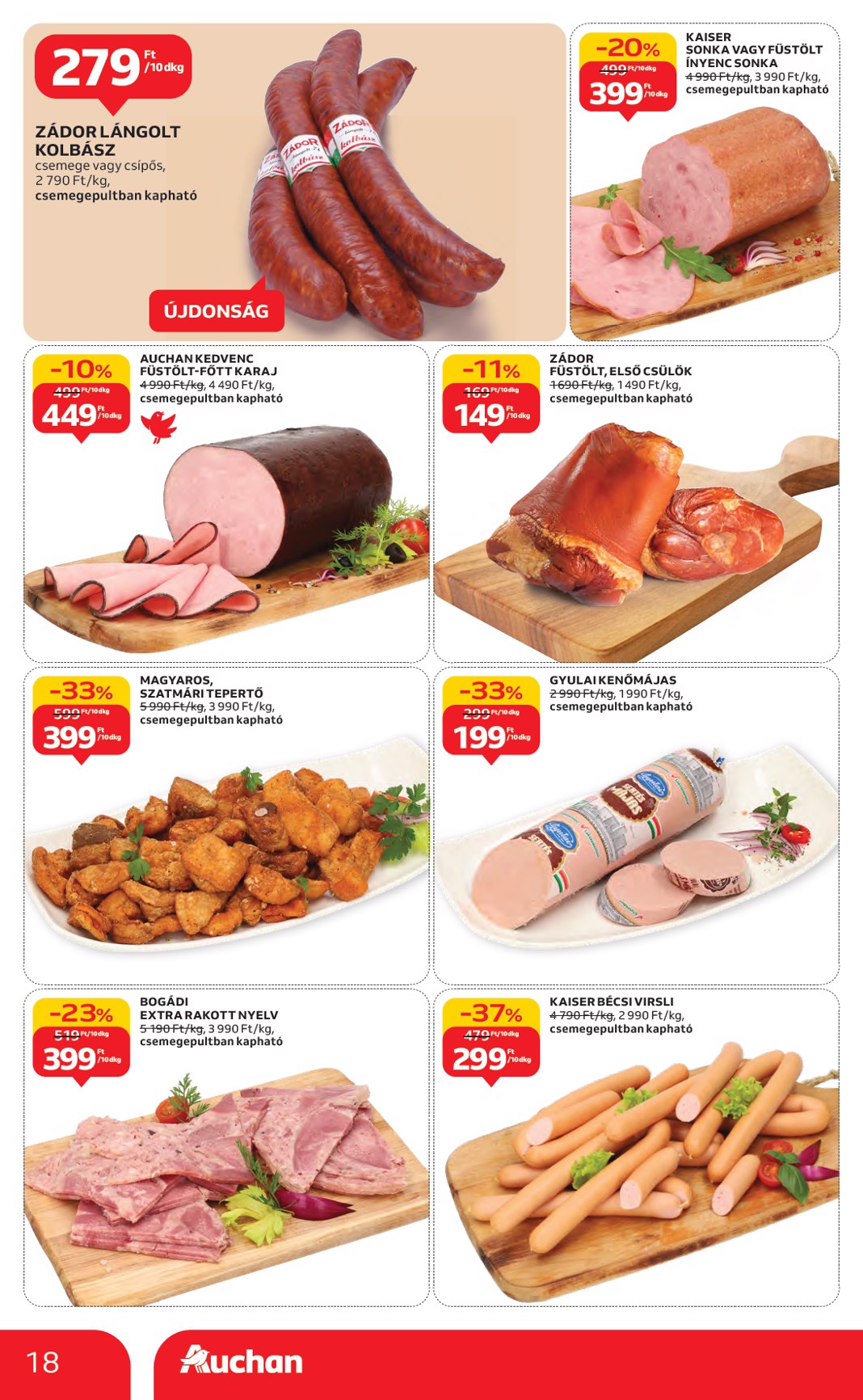 auchan - Auchan Hipermarket akciós újság, érvényes 10.16. - 10.22. - page: 18 auchan - Auchan Hipermarket akciós újság, érvényes 10.16. - 10.22. - page: 18
