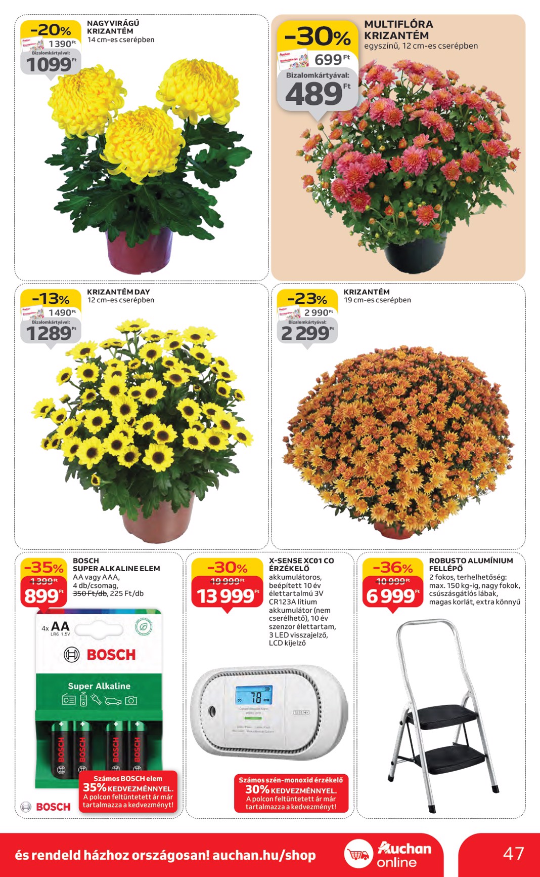 auchan - Auchan Hipermarket akciós újság, érvényes 10.16. - 10.22. - page: 47 auchan - Auchan Hipermarket akciós újság, érvényes 10.16. - 10.22. - page: 47