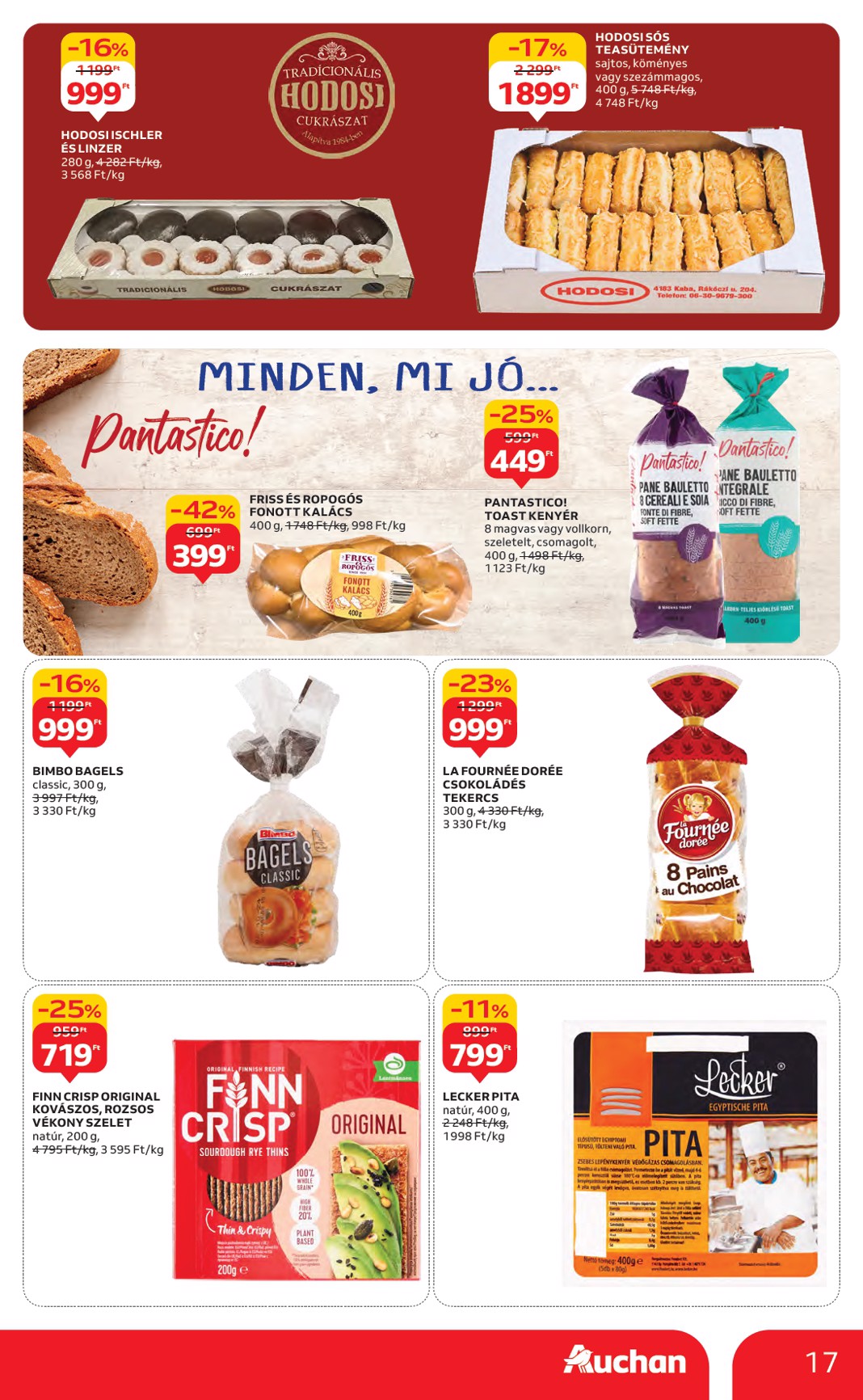 auchan - Auchan Hipermarket akciós újság, érvényes 10.16. - 10.22. - page: 17 auchan - Auchan Hipermarket akciós újság, érvényes 10.16. - 10.22. - page: 17