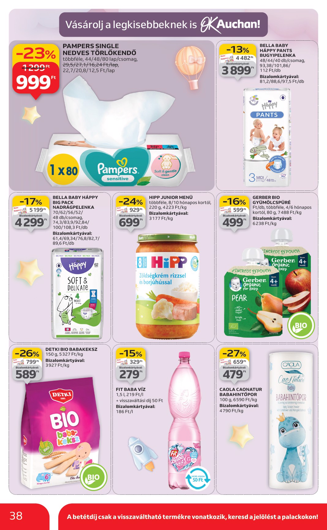 auchan - Auchan - Hipermarket akciós újság, érvényes 10.24. - 10.29. - page: 38 auchan - Auchan - Hipermarket akciós újság, érvényes 10.24. - 10.29. - page: 38