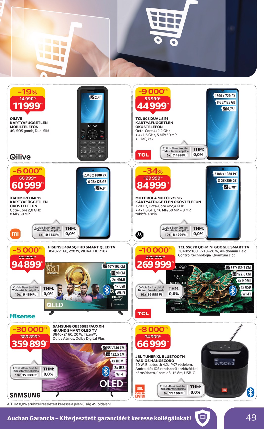auchan - Auchan - Hipermarket akciós újság, érvényes 10.24. - 10.29. - page: 49 auchan - Auchan - Hipermarket akciós újság, érvényes 10.24. - 10.29. - page: 49