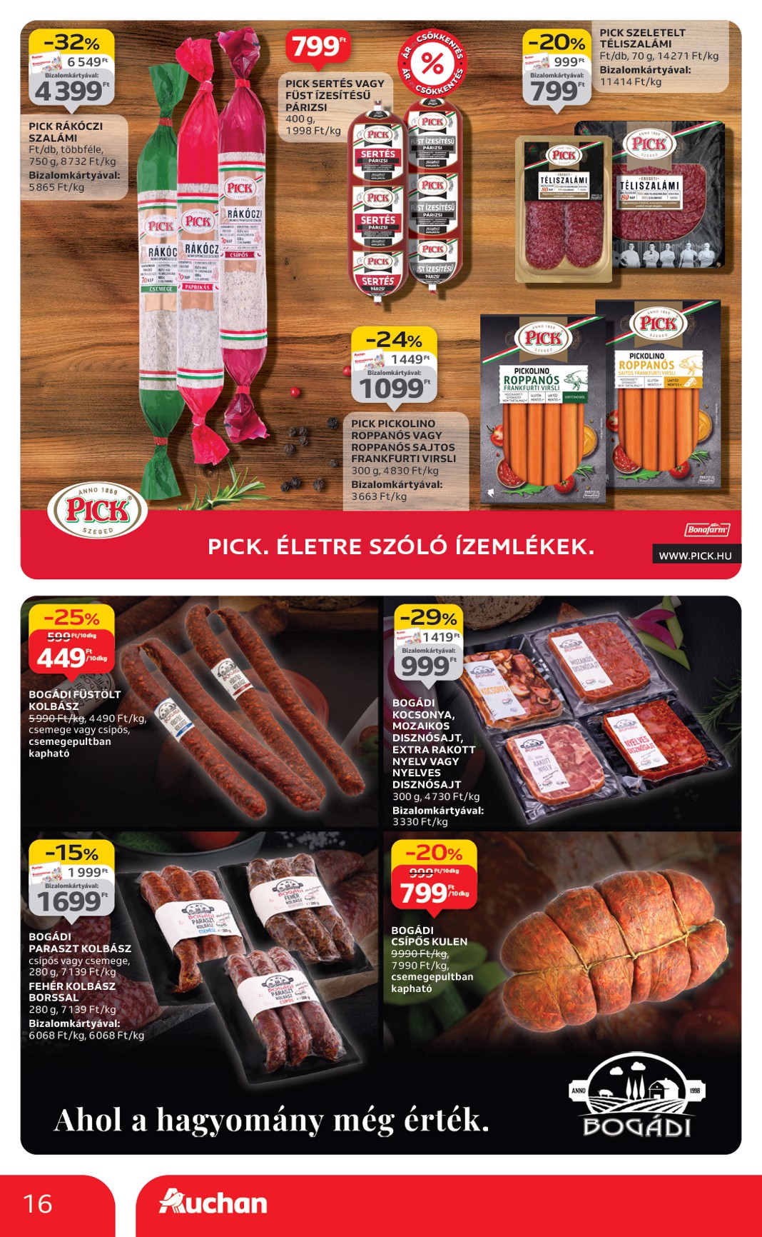 auchan - Auchan - Hipermarket akciós újság, érvényes 10.24. - 10.29. - page: 16 auchan - Auchan - Hipermarket akciós újság, érvényes 10.24. - 10.29. - page: 16