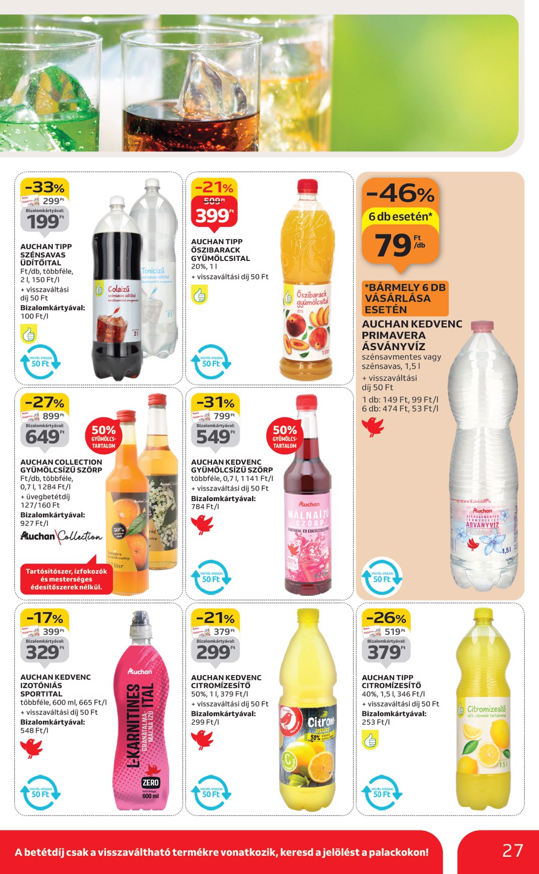 auchan - Auchan - Hipermarket akciós újság, érvényes 10.24. - 10.29. - page: 27 auchan - Auchan - Hipermarket akciós újság, érvényes 10.24. - 10.29. - page: 27