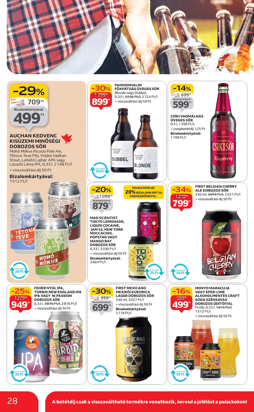 auchan - Auchan - Hipermarket akciós újság, érvényes 10.24. - 10.29. - page: 28 auchan - Auchan - Hipermarket akciós újság, érvényes 10.24. - 10.29. - page: 28