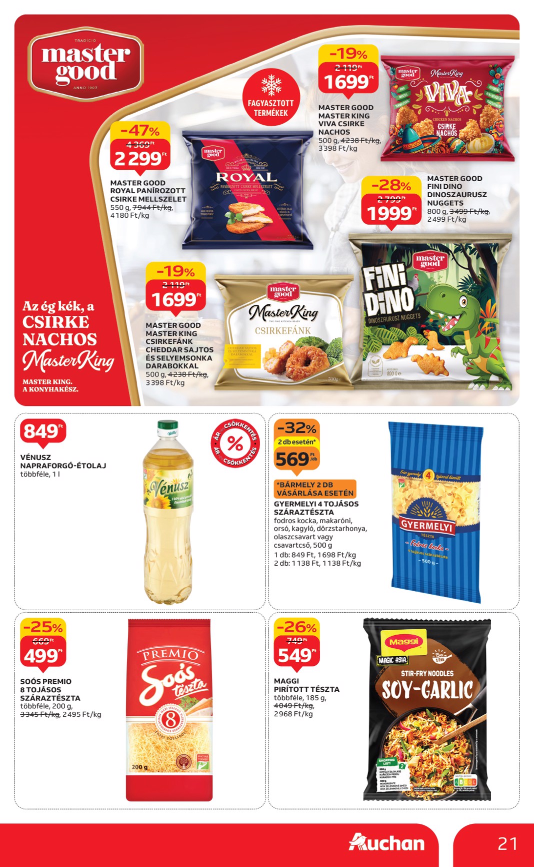auchan - Auchan - Hipermarket akciós újság, érvényes 10.24. - 10.29. - page: 21 auchan - Auchan - Hipermarket akciós újság, érvényes 10.24. - 10.29. - page: 21