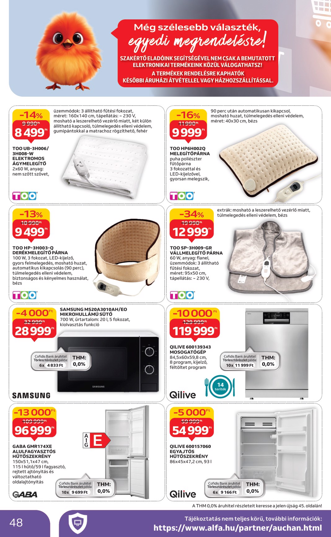 auchan - Auchan - Hipermarket akciós újság, érvényes 10.24. - 10.29. - page: 48 auchan - Auchan - Hipermarket akciós újság, érvényes 10.24. - 10.29. - page: 48