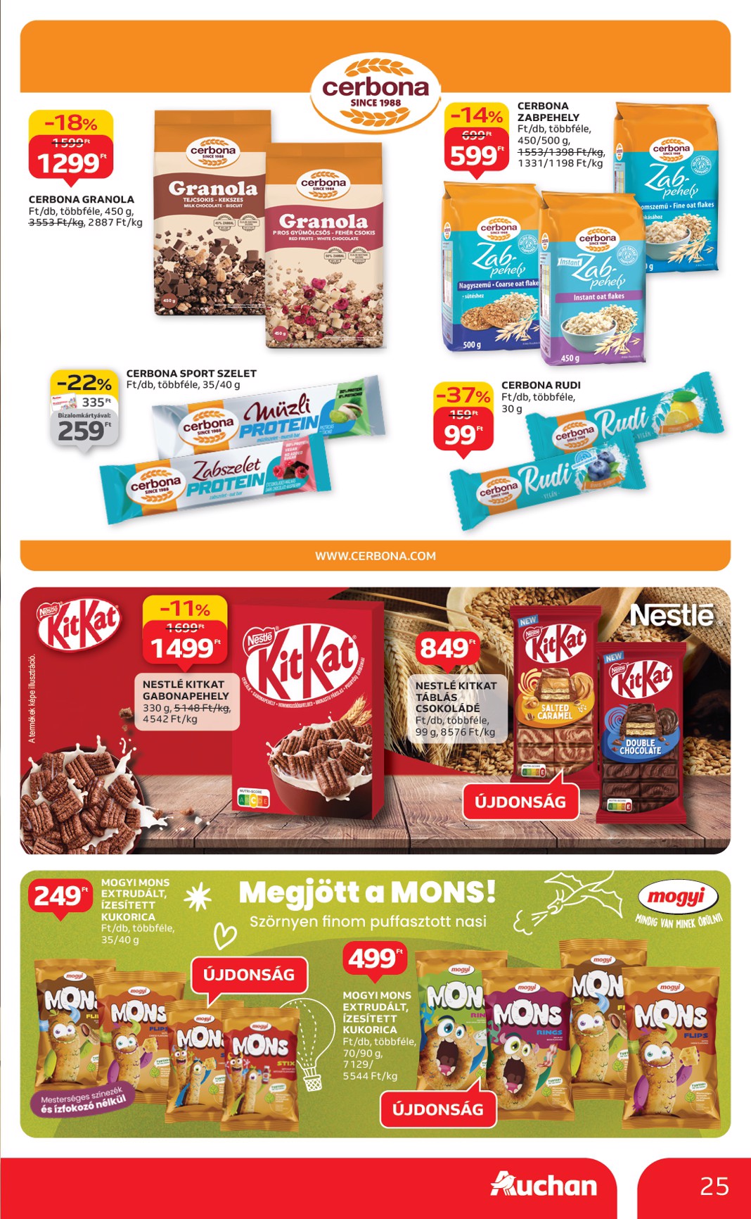 auchan - Auchan - Hipermarket akciós újság, érvényes 10.24. - 10.29. - page: 25 auchan - Auchan - Hipermarket akciós újság, érvényes 10.24. - 10.29. - page: 25