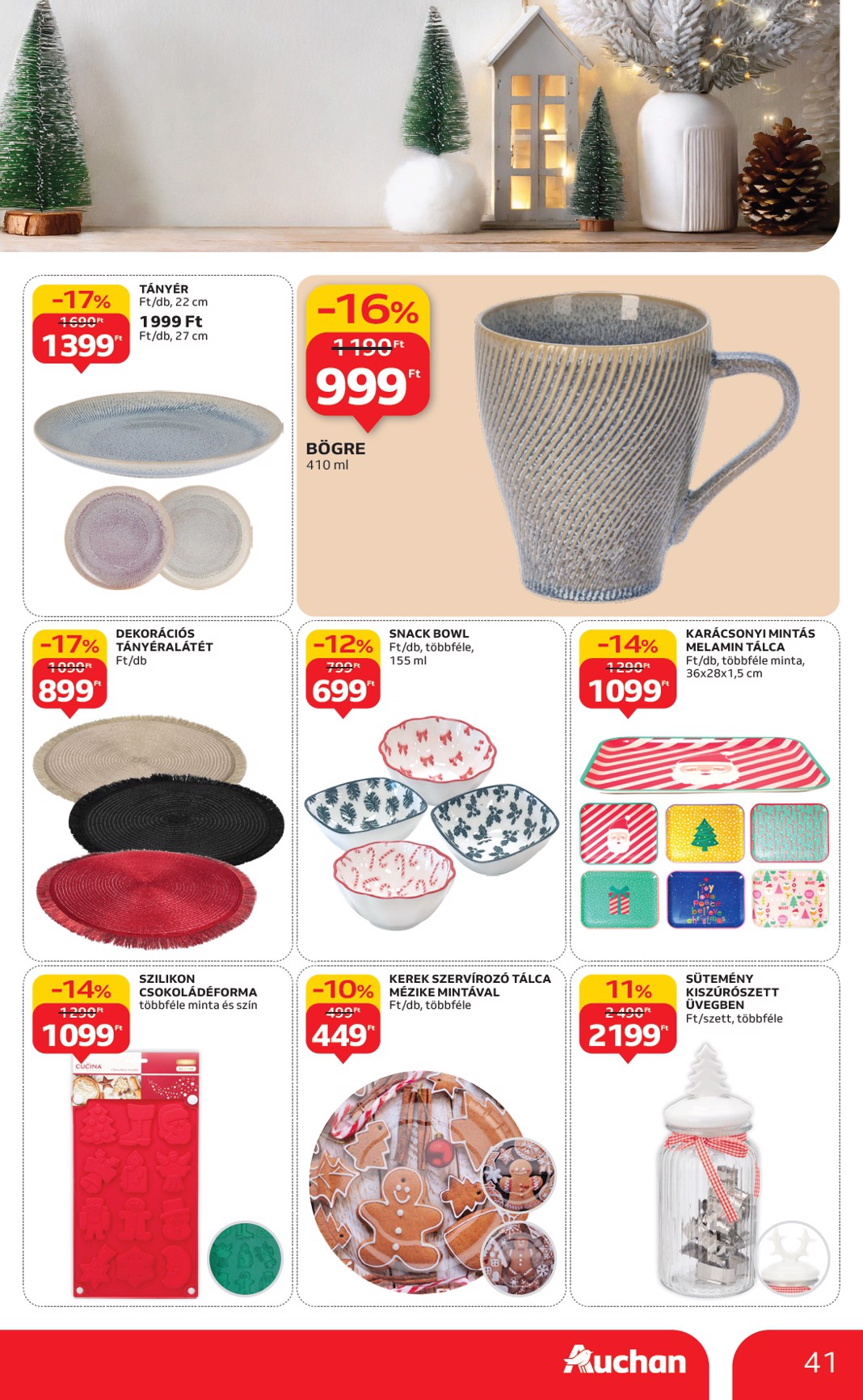 auchan - Auchan - Hipermarket akciós újság, érvényes 10.24. - 10.29. - page: 41 auchan - Auchan - Hipermarket akciós újság, érvényes 10.24. - 10.29. - page: 41