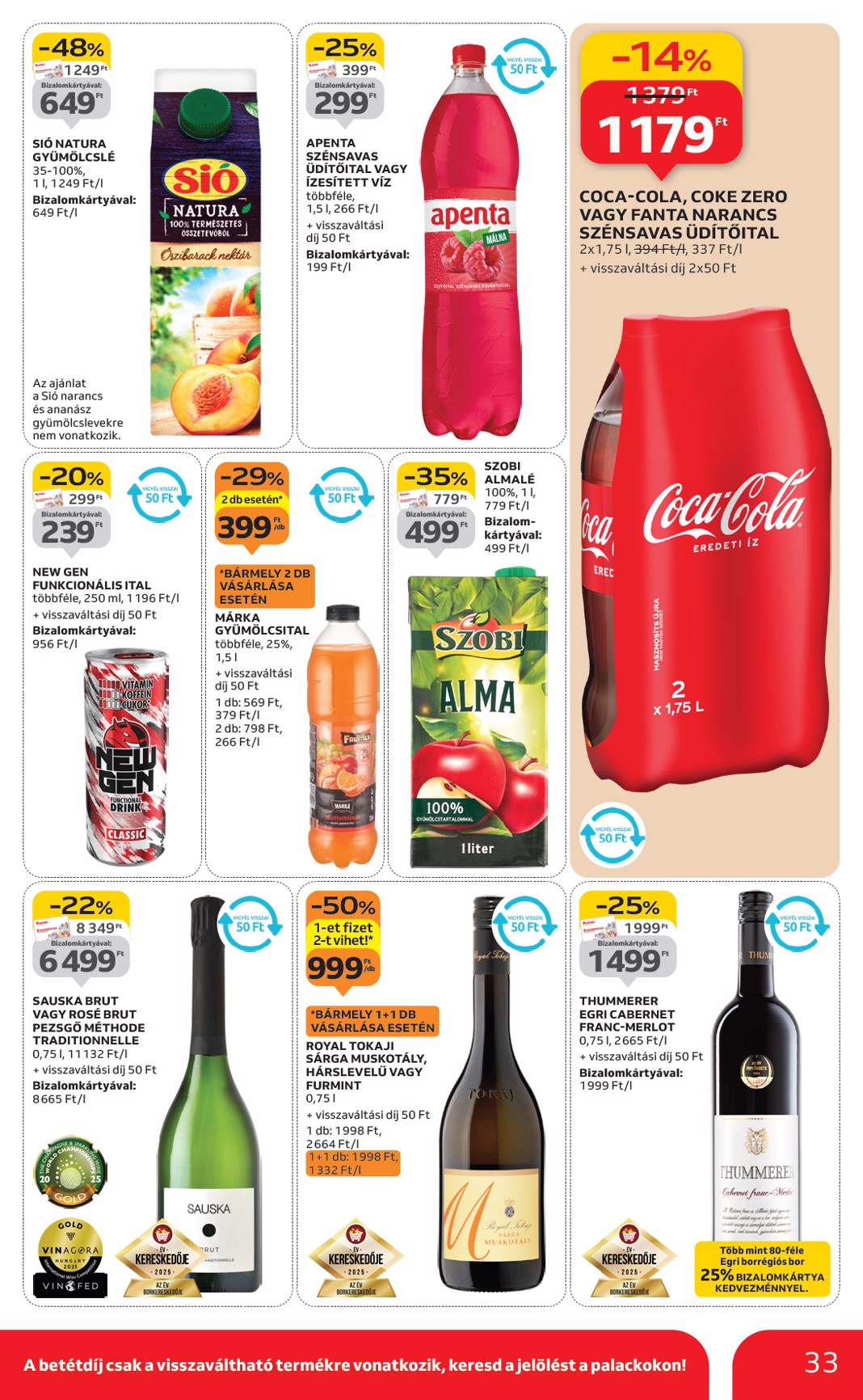 auchan - Auchan - Hipermarket akciós újság, érvényes 10.24. - 10.29. - page: 33 auchan - Auchan - Hipermarket akciós újság, érvényes 10.24. - 10.29. - page: 33