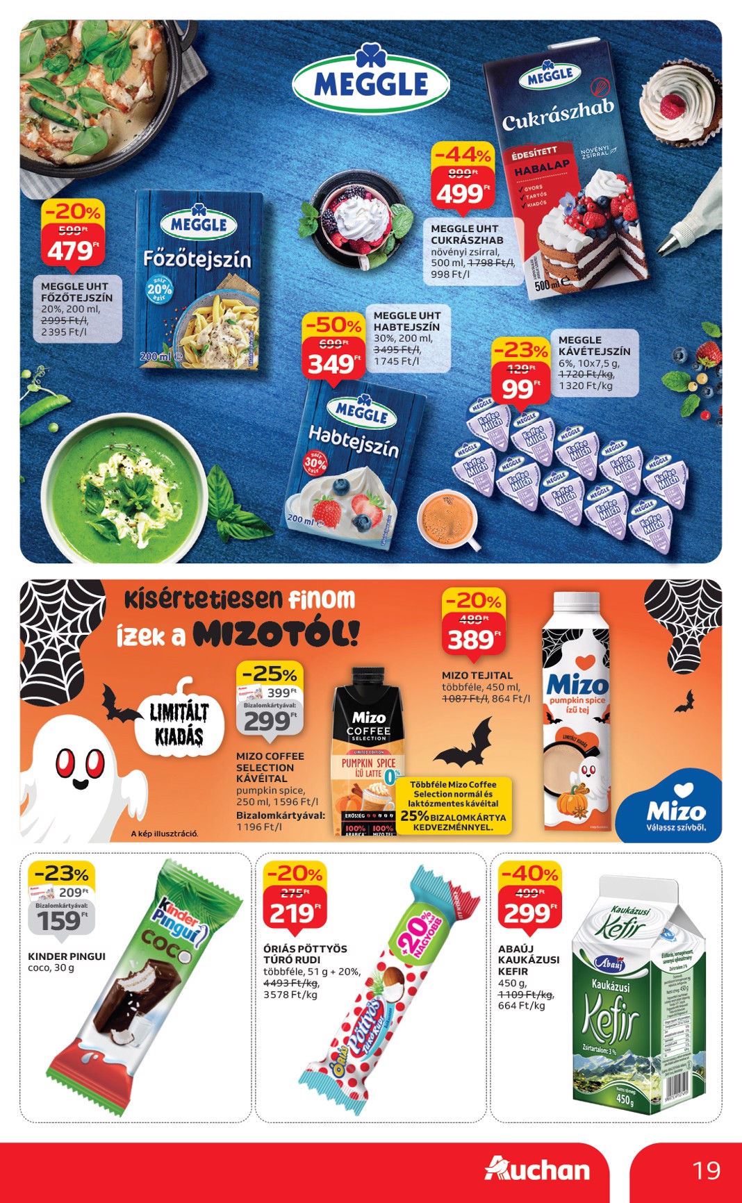 auchan - Auchan - Hipermarket akciós újság, érvényes 10.24. - 10.29. - page: 19 auchan - Auchan - Hipermarket akciós újság, érvényes 10.24. - 10.29. - page: 19