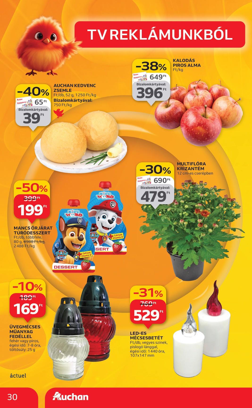 auchan - Auchan - Hipermarket akciós újság, érvényes 10.24. - 10.29. - page: 30 auchan - Auchan - Hipermarket akciós újság, érvényes 10.24. - 10.29. - page: 30