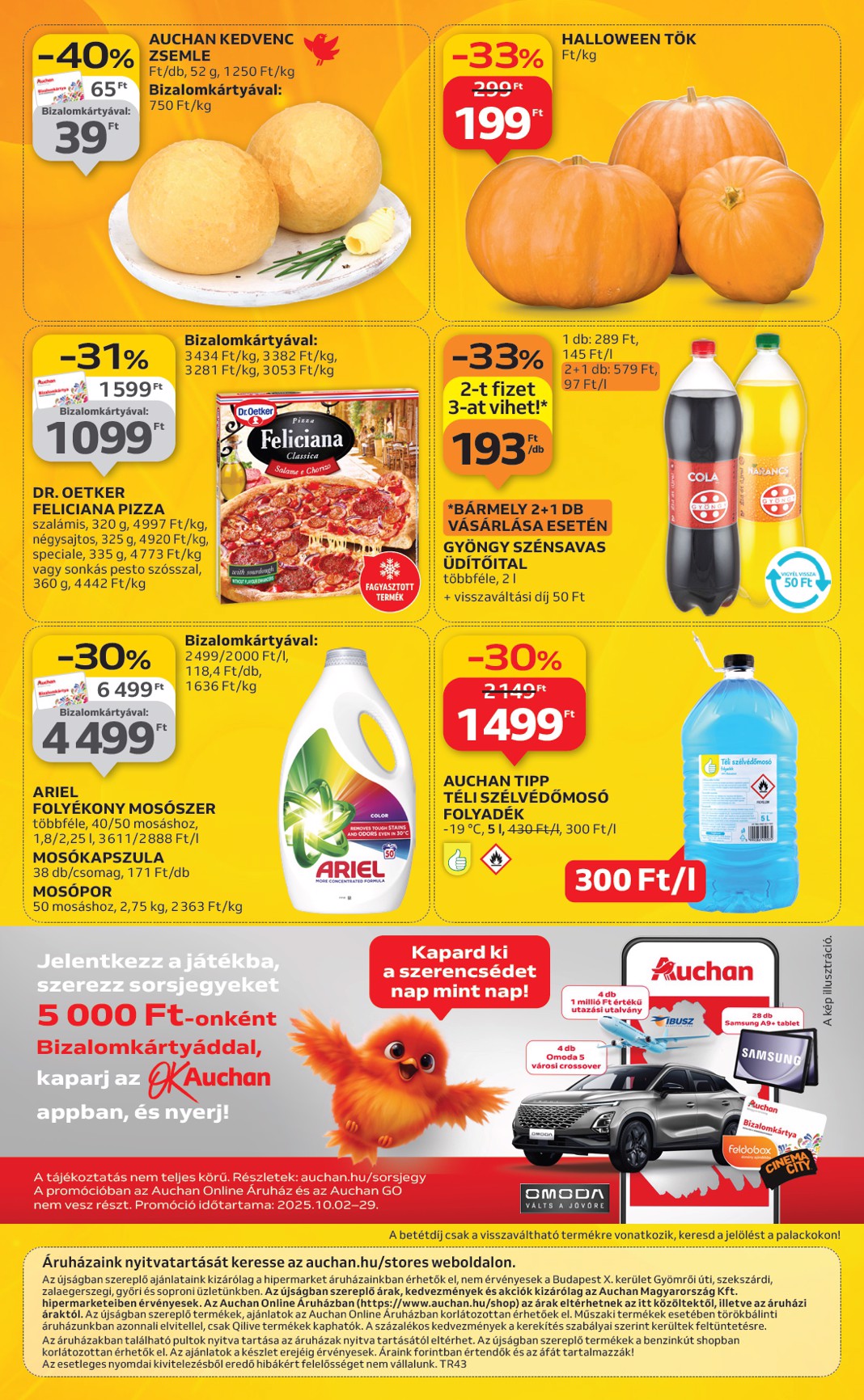 auchan - Auchan - Hipermarket akciós újság, érvényes 10.24. - 10.29. - page: 52 auchan - Auchan - Hipermarket akciós újság, érvényes 10.24. - 10.29. - page: 52