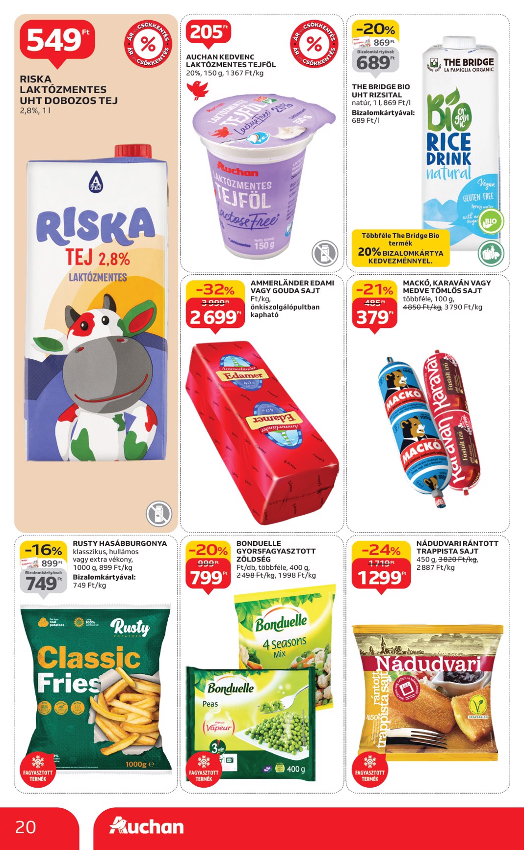 auchan - Auchan - Hipermarket akciós újság, érvényes 10.24. - 10.29. - page: 20 auchan - Auchan - Hipermarket akciós újság, érvényes 10.24. - 10.29. - page: 20