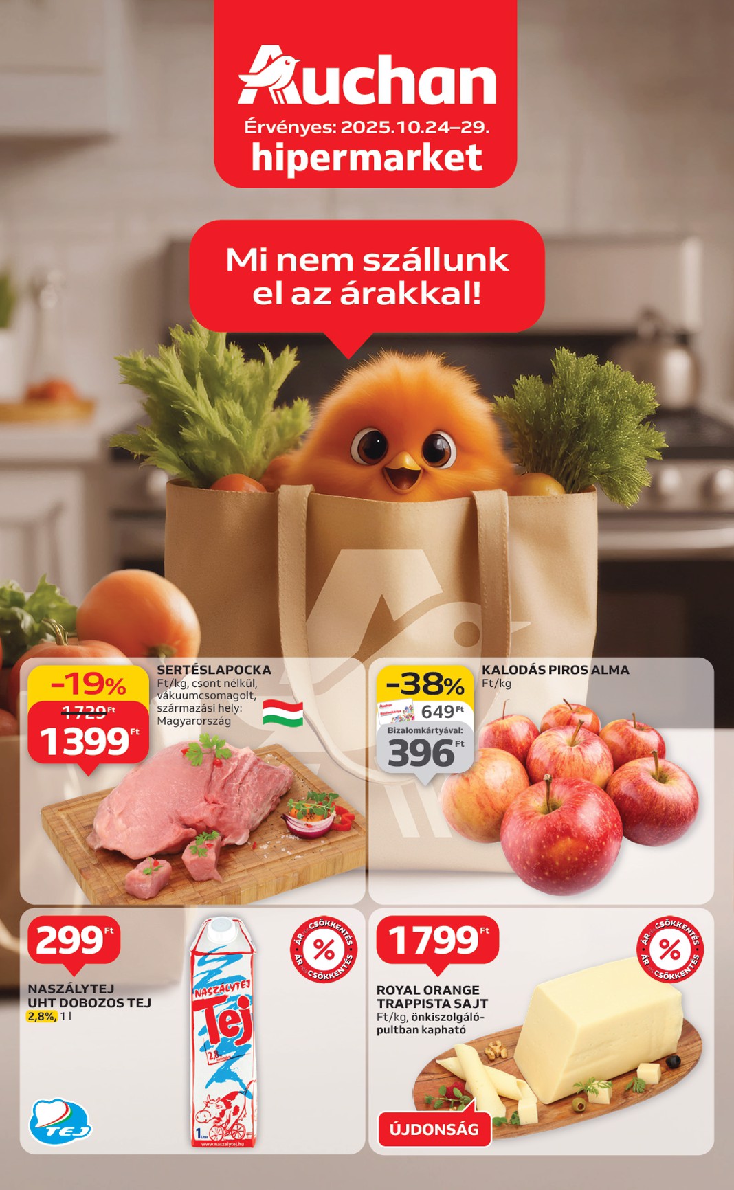 auchan - Auchan - Hipermarket akciós újság, érvényes 10.24. - 10.29.