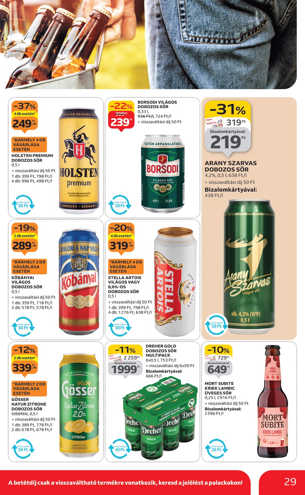 auchan - Auchan - Hipermarket akciós újság, érvényes 10.24. - 10.29. - page: 29 auchan - Auchan - Hipermarket akciós újság, érvényes 10.24. - 10.29. - page: 29