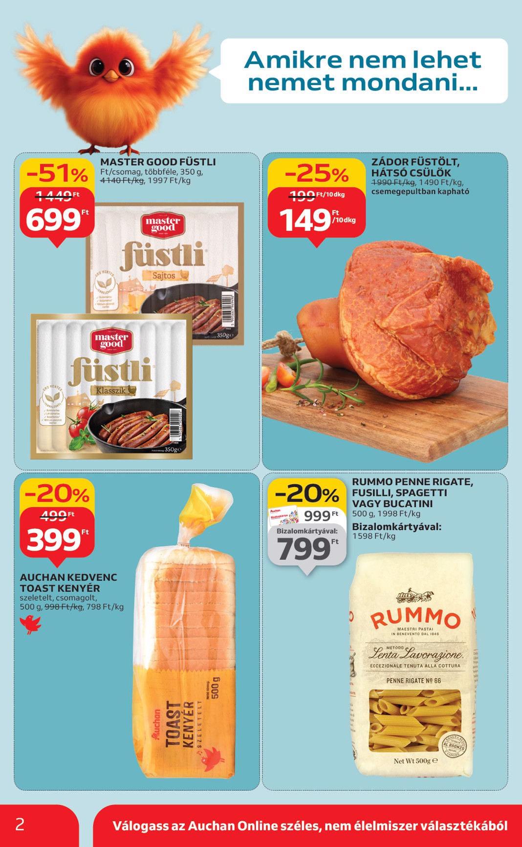 auchan - Auchan - Hipermarket akciós újság, érvényes 10.24. - 10.29. - page: 2 auchan - Auchan - Hipermarket akciós újság, érvényes 10.24. - 10.29. - page: 2