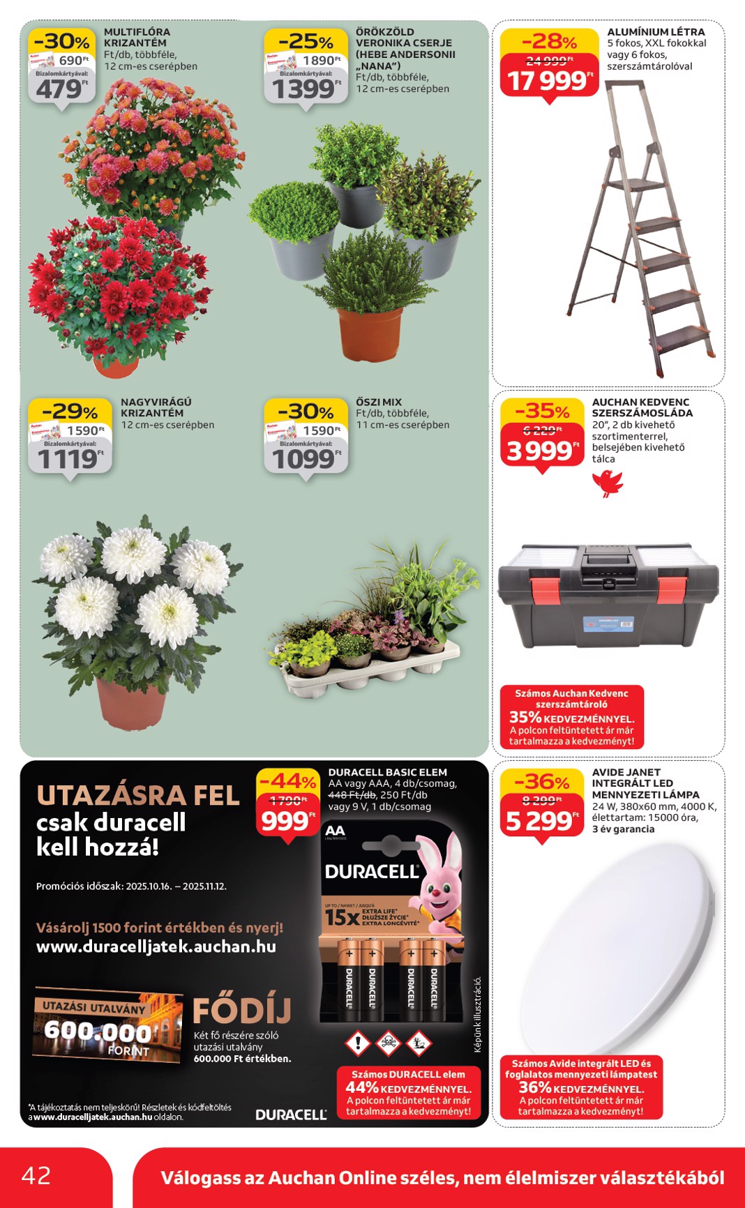 auchan - Auchan - Hipermarket akciós újság, érvényes 10.24. - 10.29. - page: 42 auchan - Auchan - Hipermarket akciós újság, érvényes 10.24. - 10.29. - page: 42