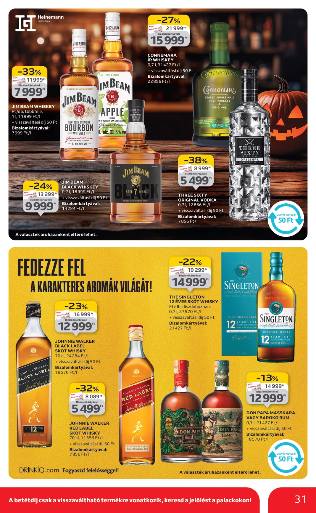 auchan - Auchan - Hipermarket akciós újság, érvényes 10.24. - 10.29. - page: 31 auchan - Auchan - Hipermarket akciós újság, érvényes 10.24. - 10.29. - page: 31