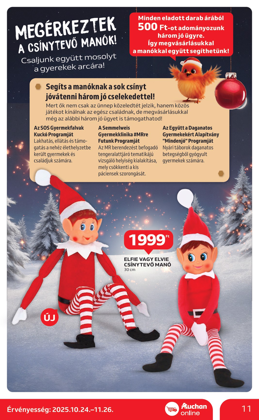auchan - Auchan - Szupermarket akciós újság, érvényes 10.24. - 10.29. - page: 11