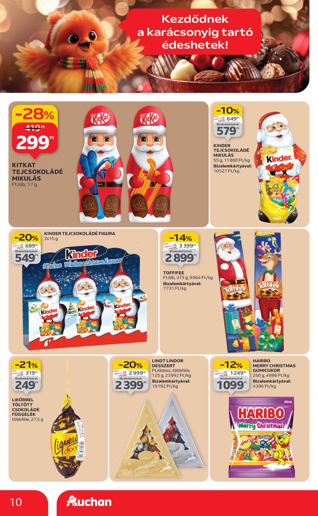 auchan - Auchan - Szupermarket akciós újság, érvényes 10.24. - 10.29. - page: 10