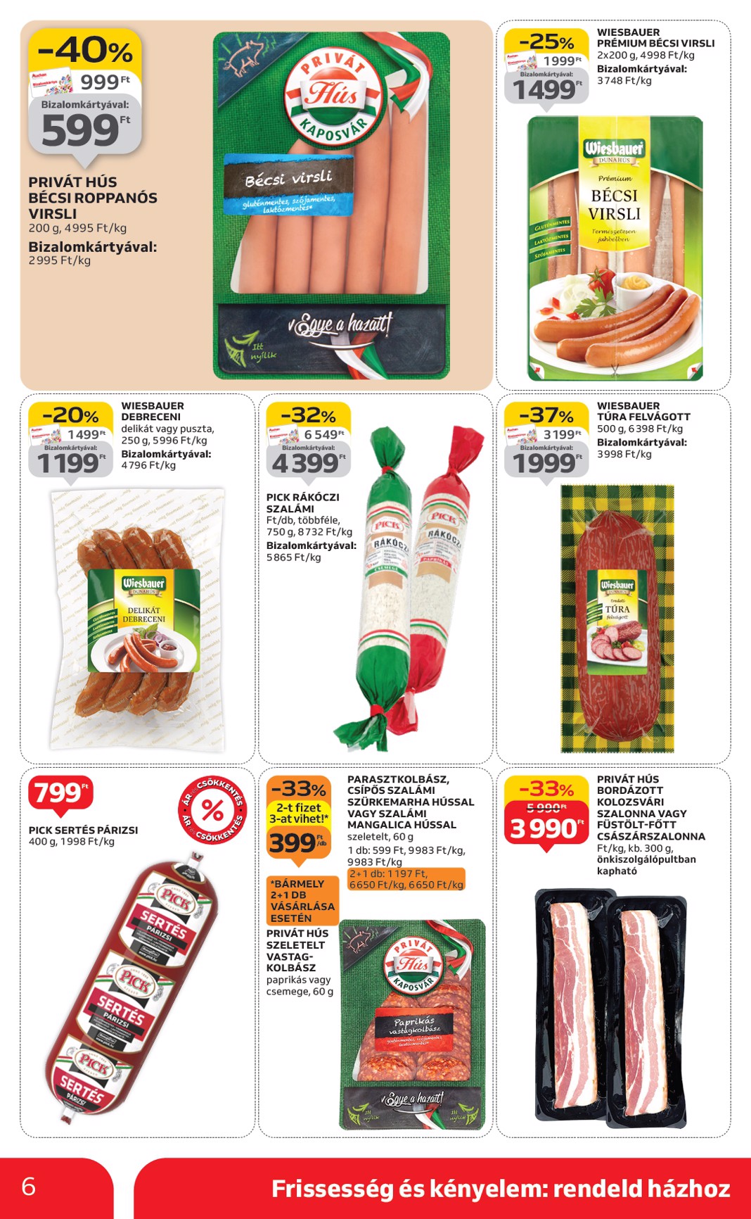 auchan - Auchan - Szupermarket akciós újság, érvényes 10.24. - 10.29. - page: 6