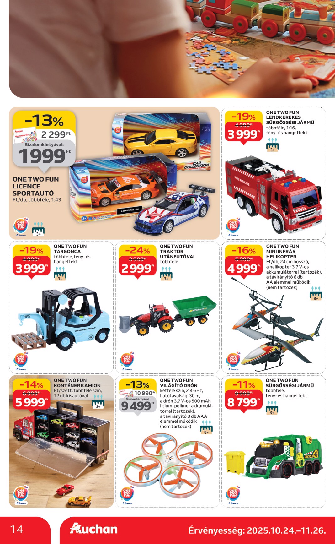 auchan - Auchan - Szupermarket akciós újság, érvényes 10.24. - 10.29. - page: 14
