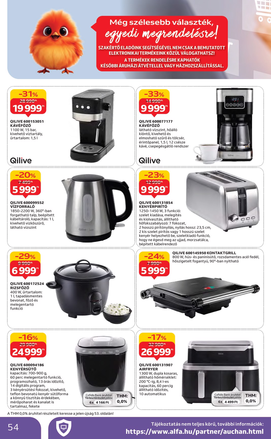 auchan - Auchan Hipermarket akciós újság, érvényes 10.30. - 11.05. - page: 54 auchan - Auchan Hipermarket akciós újság, érvényes 10.30. - 11.05. - page: 54