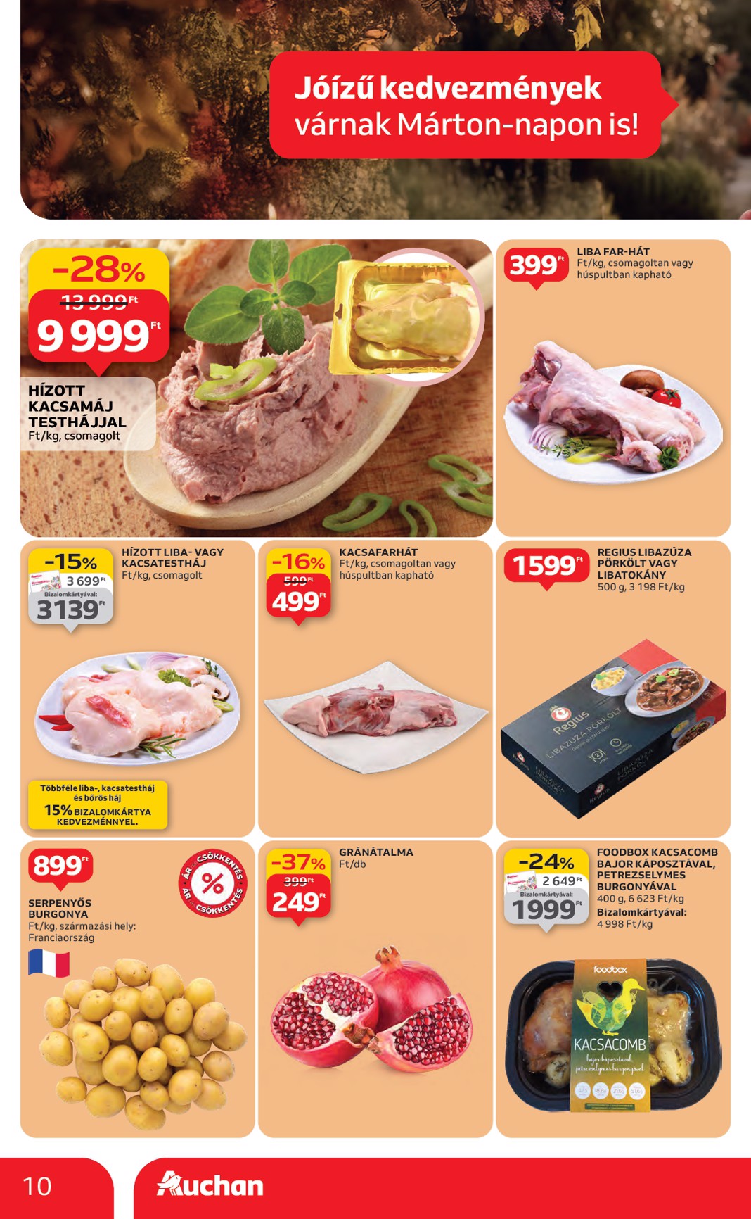 auchan - Auchan Hipermarket akciós újság, érvényes 10.30. - 11.05. - page: 10 auchan - Auchan Hipermarket akciós újság, érvényes 10.30. - 11.05. - page: 10