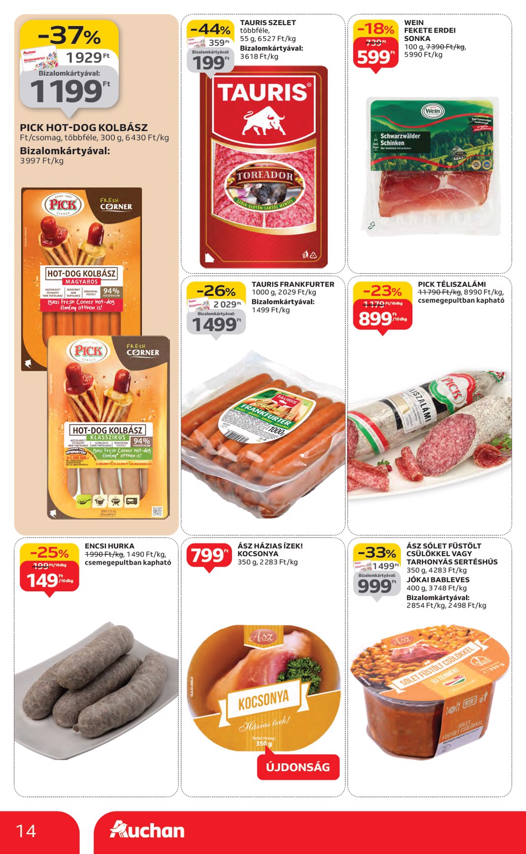auchan - Auchan Hipermarket akciós újság, érvényes 10.30. - 11.05. - page: 14 auchan - Auchan Hipermarket akciós újság, érvényes 10.30. - 11.05. - page: 14