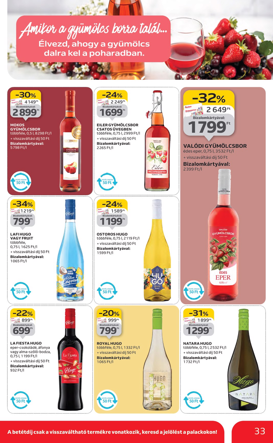 auchan - Auchan Hipermarket akciós újság, érvényes 10.30. - 11.05. - page: 33 auchan - Auchan Hipermarket akciós újság, érvényes 10.30. - 11.05. - page: 33