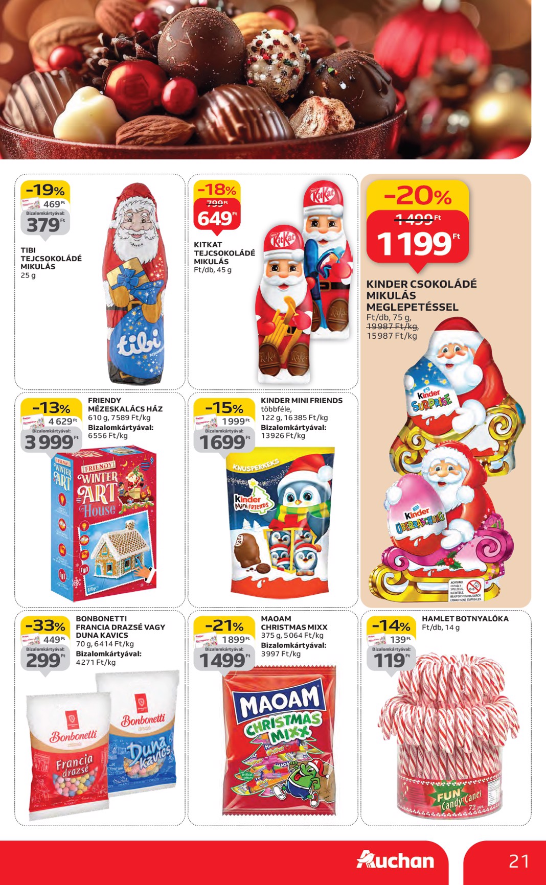 auchan - Auchan Hipermarket akciós újság, érvényes 10.30. - 11.05. - page: 21 auchan - Auchan Hipermarket akciós újság, érvényes 10.30. - 11.05. - page: 21