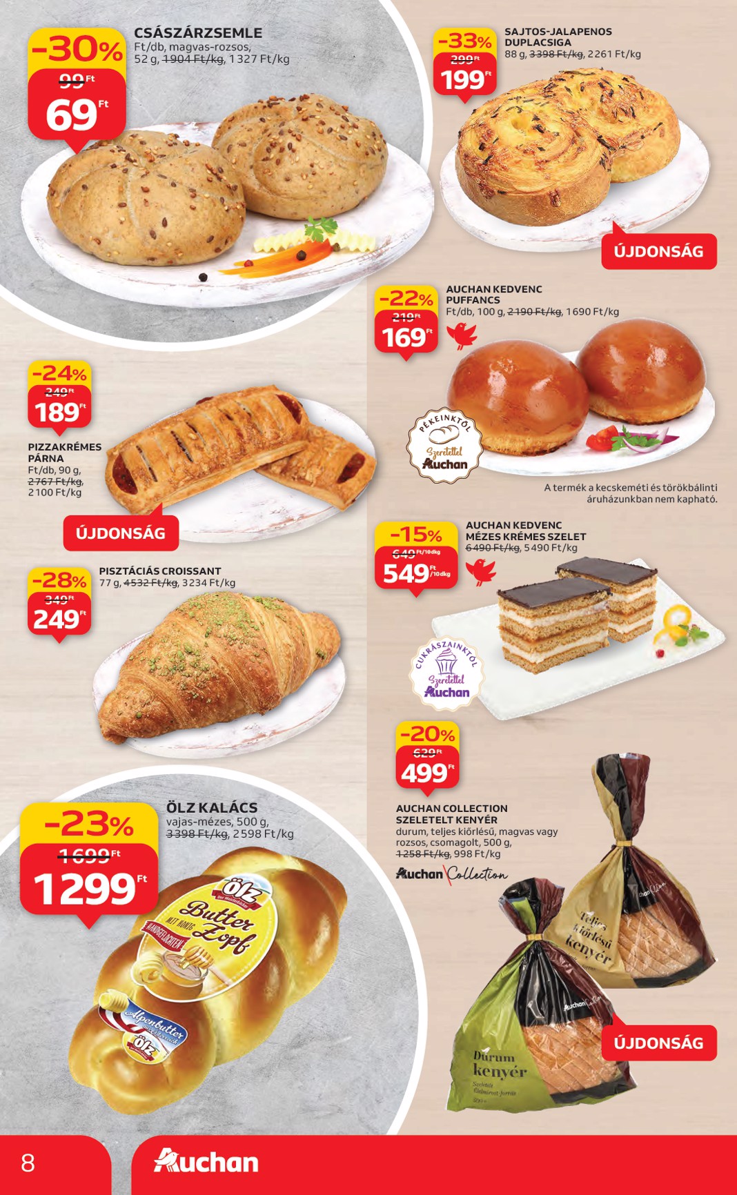 auchan - Auchan Hipermarket akciós újság, érvényes 10.30. - 11.05. - page: 8 auchan - Auchan Hipermarket akciós újság, érvényes 10.30. - 11.05. - page: 8