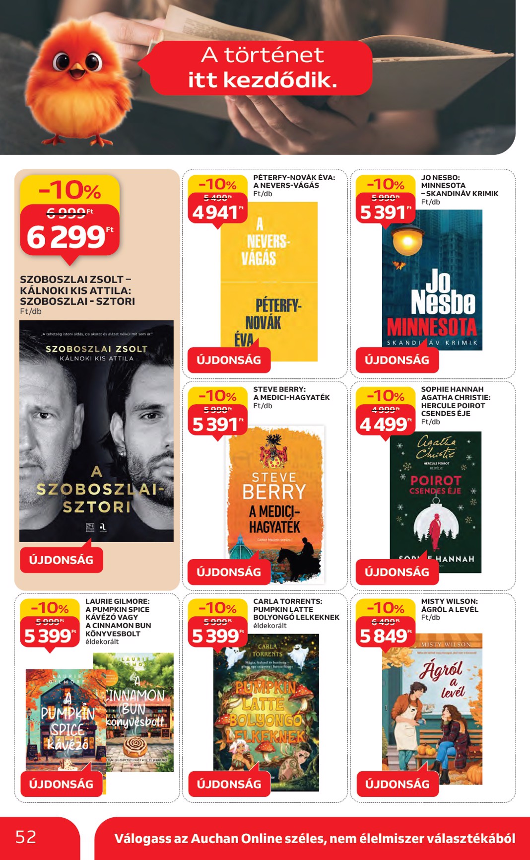 auchan - Auchan Hipermarket akciós újság, érvényes 10.30. - 11.05. - page: 52 auchan - Auchan Hipermarket akciós újság, érvényes 10.30. - 11.05. - page: 52